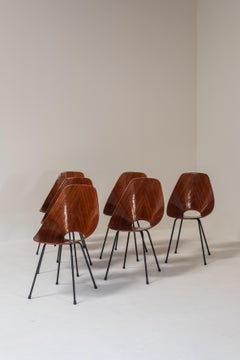 Set of 6 Medea Chairs by Vittorio Nobili, Italy, 1955
