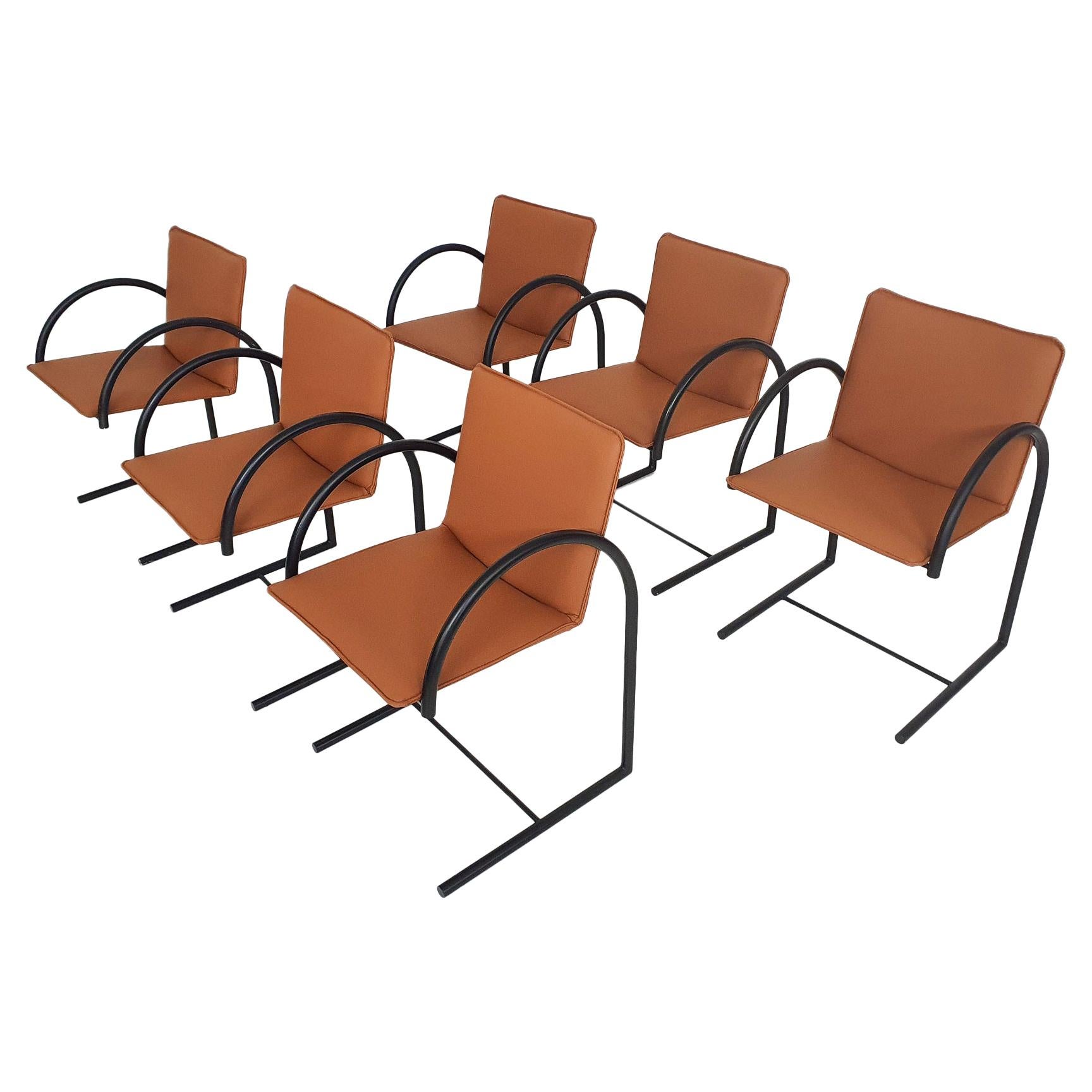 Set of 6 Metaform "Cirkel 1" Dining Chairs by Karel Boonzaaijer&Pierre Mazairac