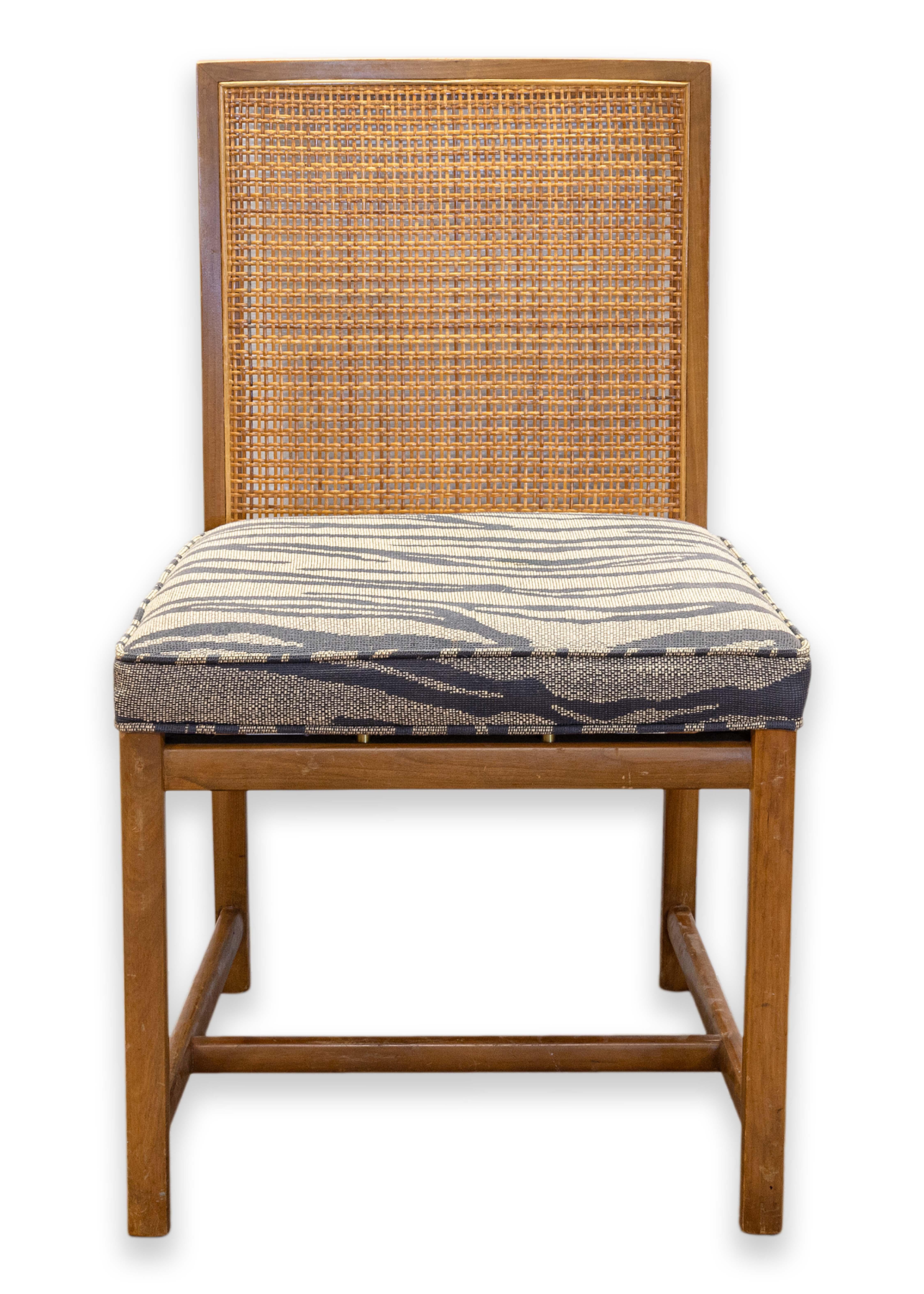 Ensemble de 6 chaises à manger de la collection New World de Michael Taylor pour Baker Furniture en vente 3