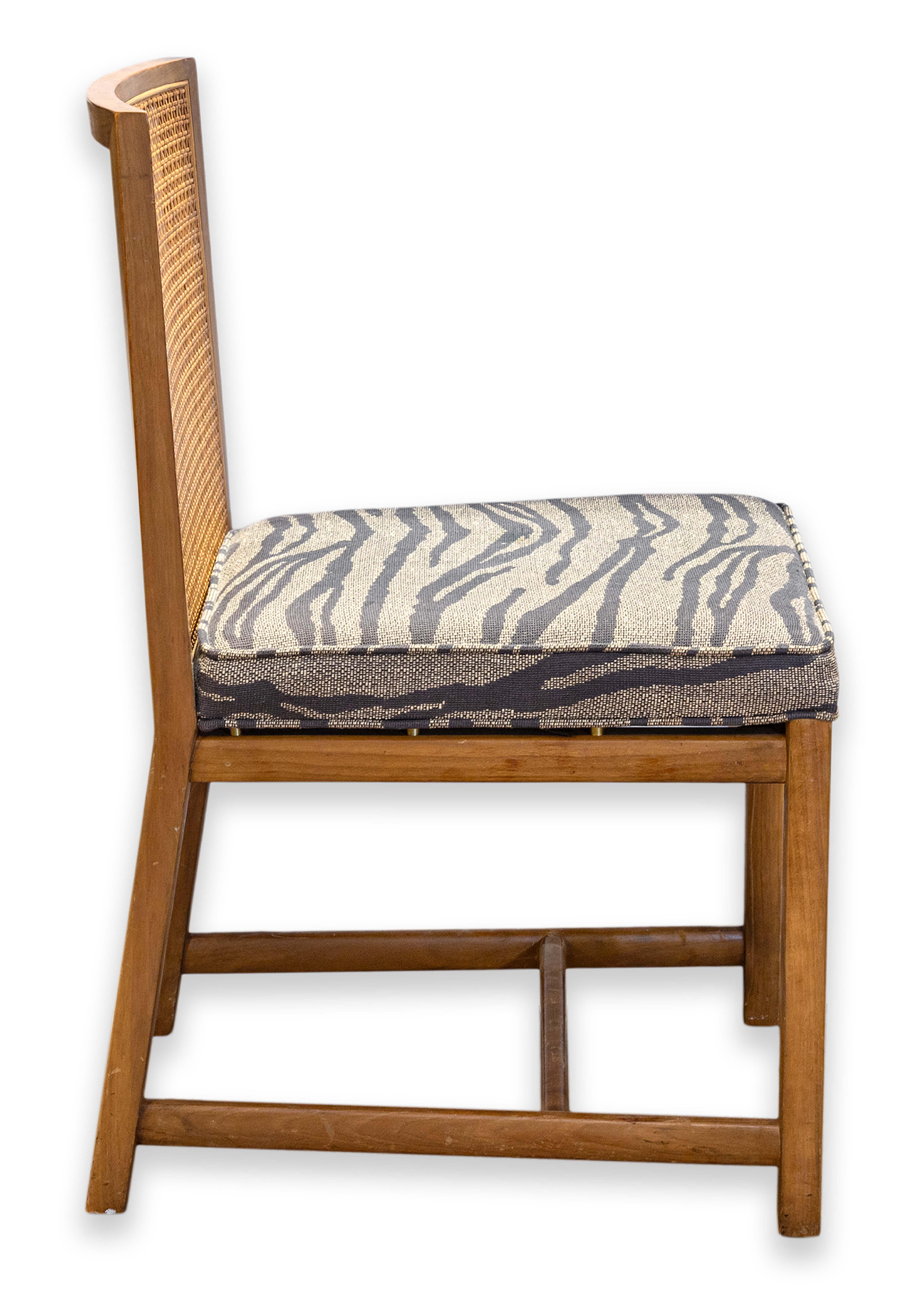 Ensemble de 6 chaises à manger de la collection New World de Michael Taylor pour Baker Furniture en vente 6