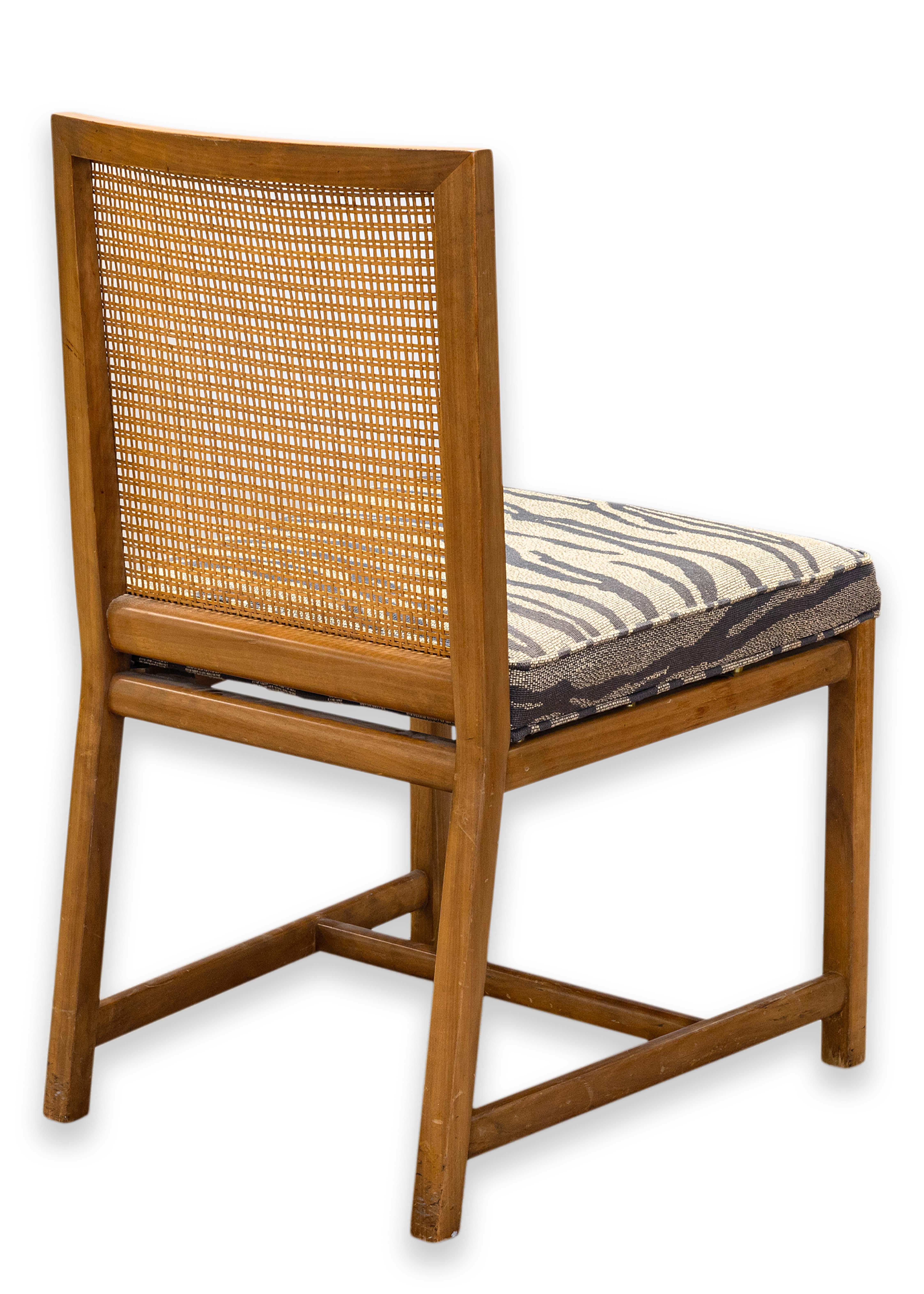 Ensemble de 6 chaises à manger de la collection New World de Michael Taylor pour Baker Furniture en vente 7