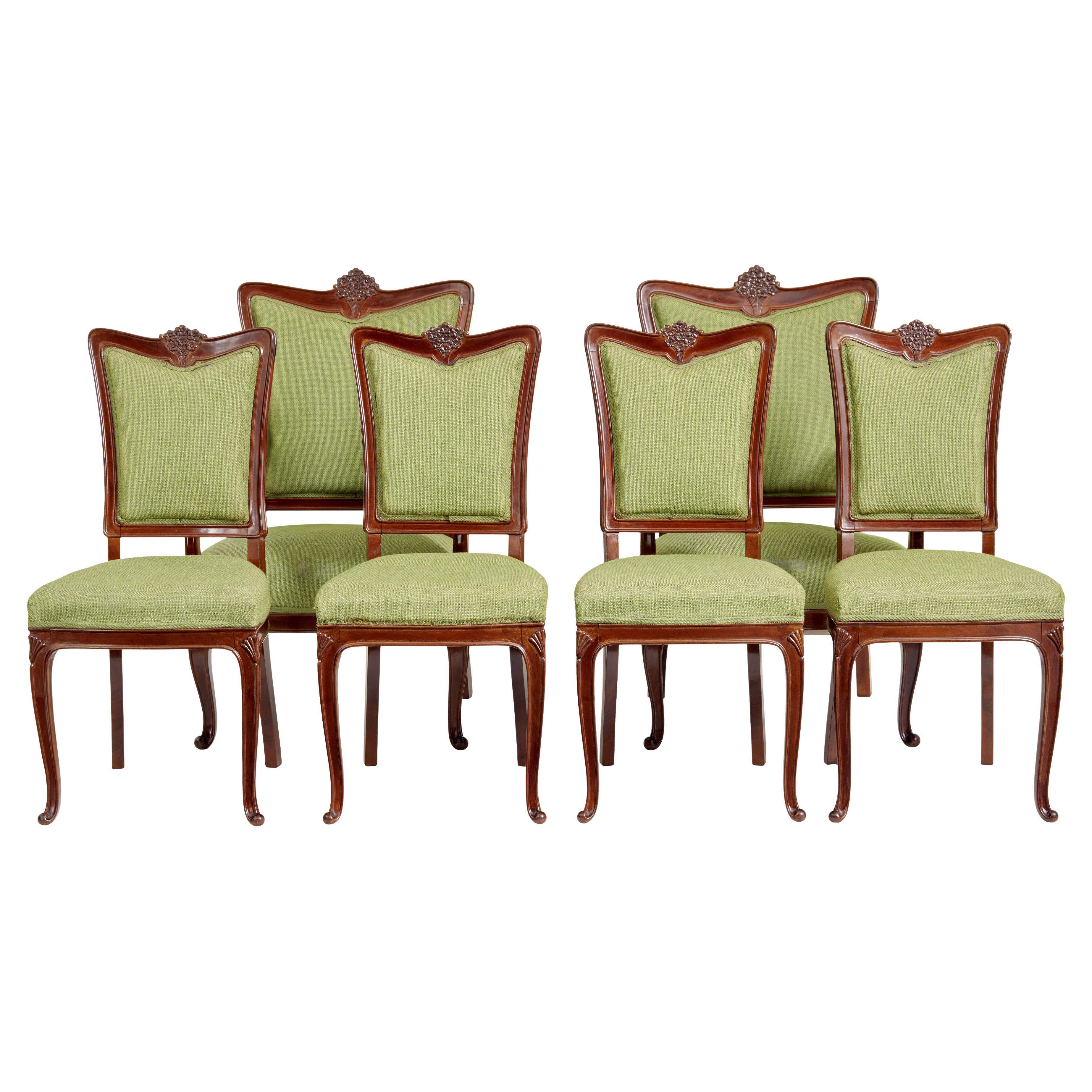 Hand-Carved Dining Room Chairs