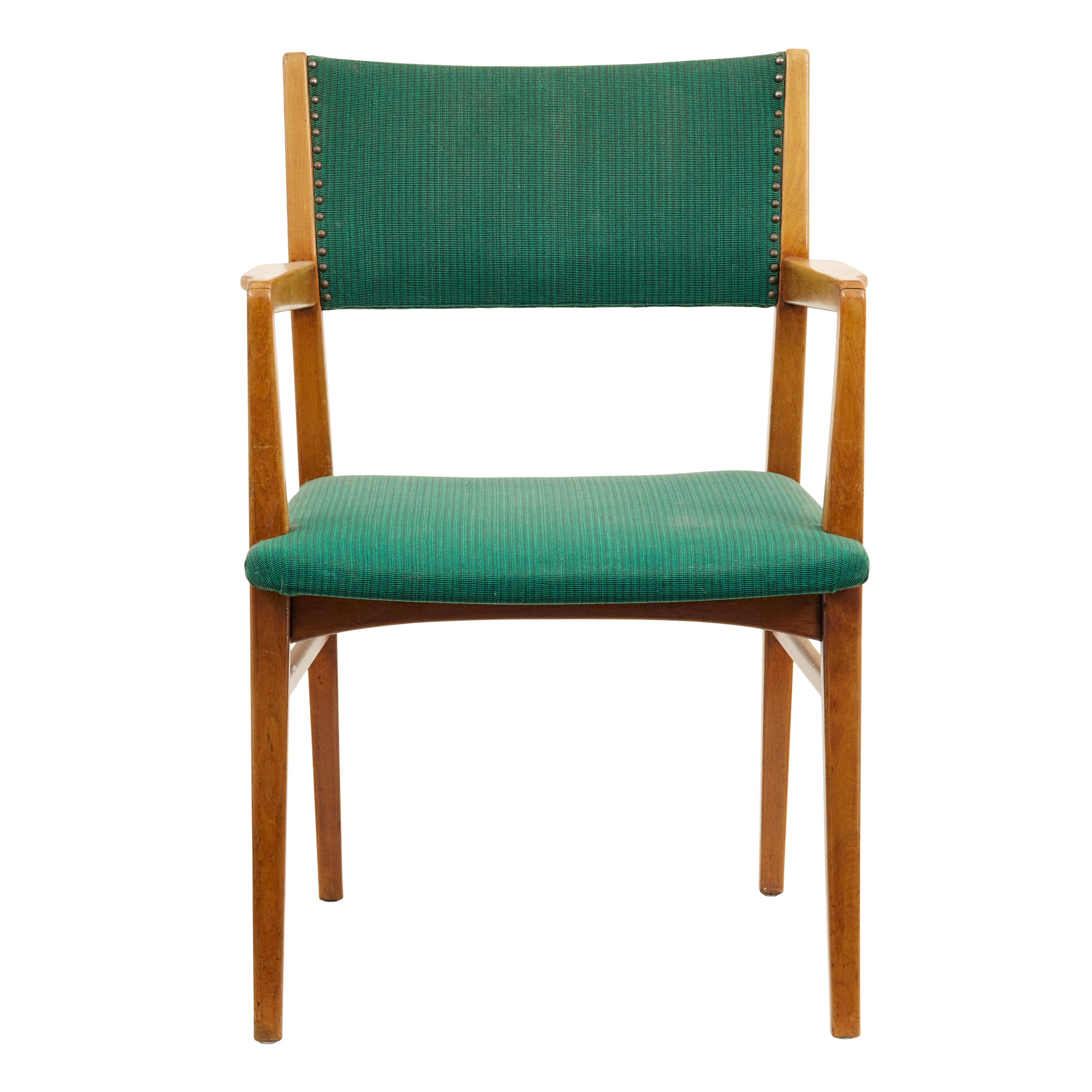 Mid-Century Modern Set of 6 mid 20th century Scandinavian armchairs For Sale