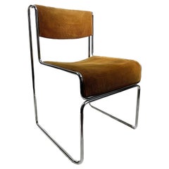 Set of 6 Mid-20th Century Stackable Dinning Chairs