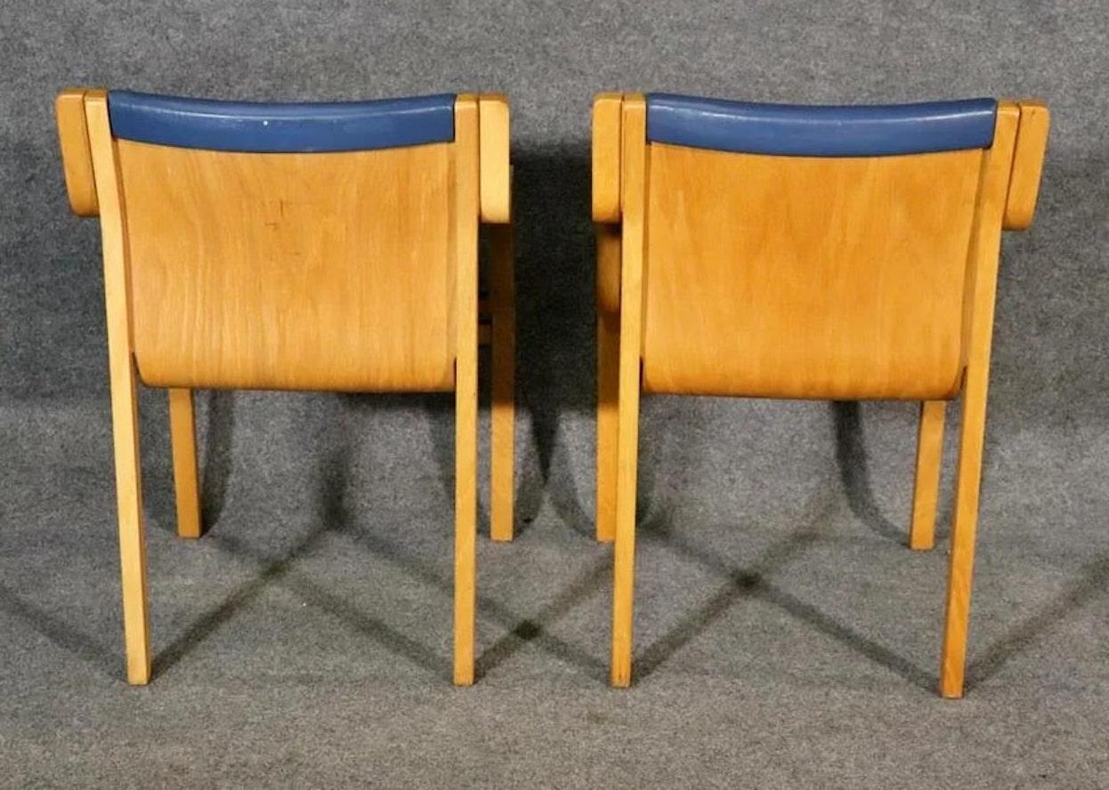 Set of 6 Mid-Century Armchairs In Good Condition For Sale In Brooklyn, NY