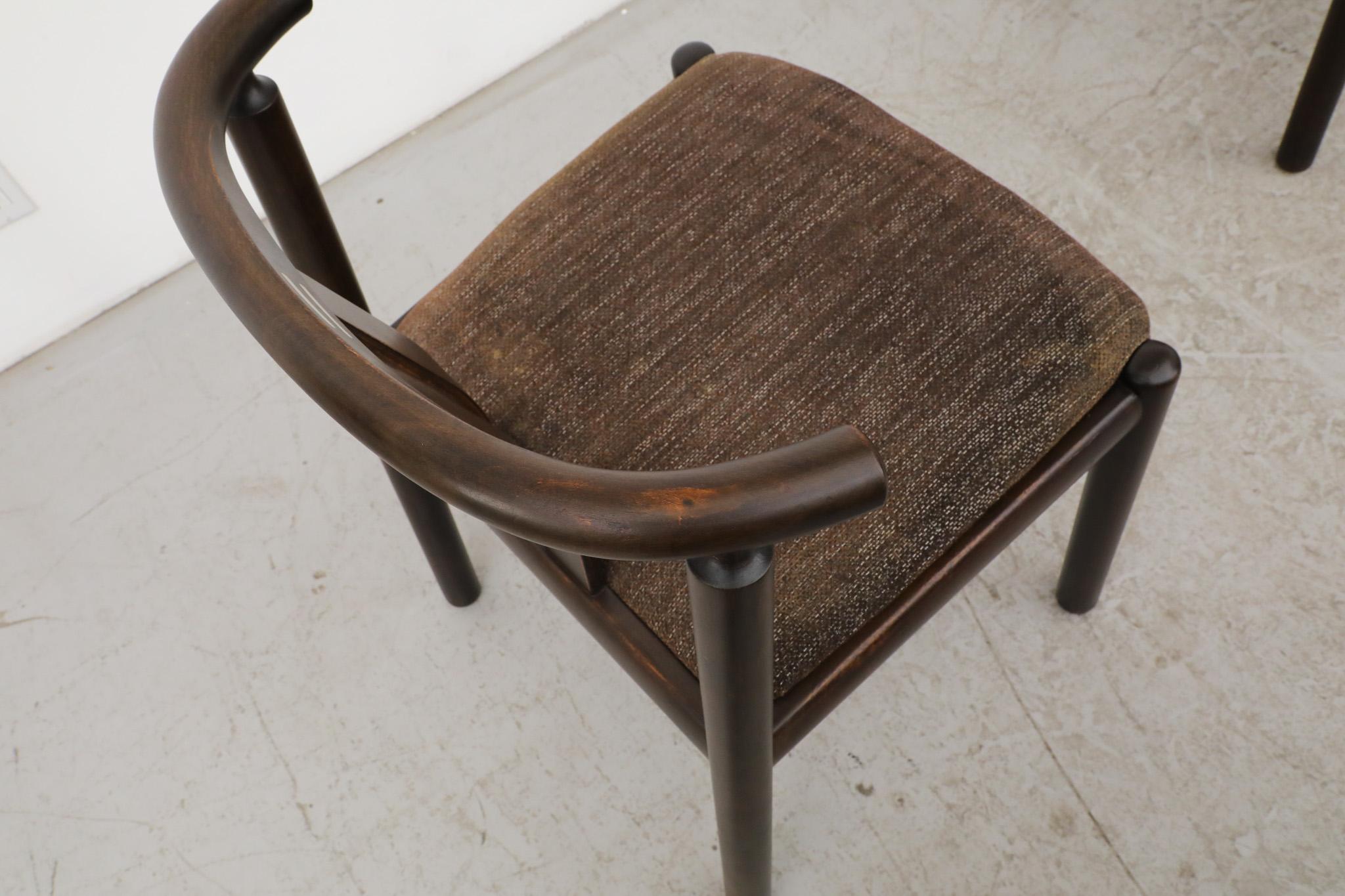 Ensemble de 6 chaises « Cléopâtre » du milieu du siècle dernier par Hans Frydendal pour Boltinge en vente 5