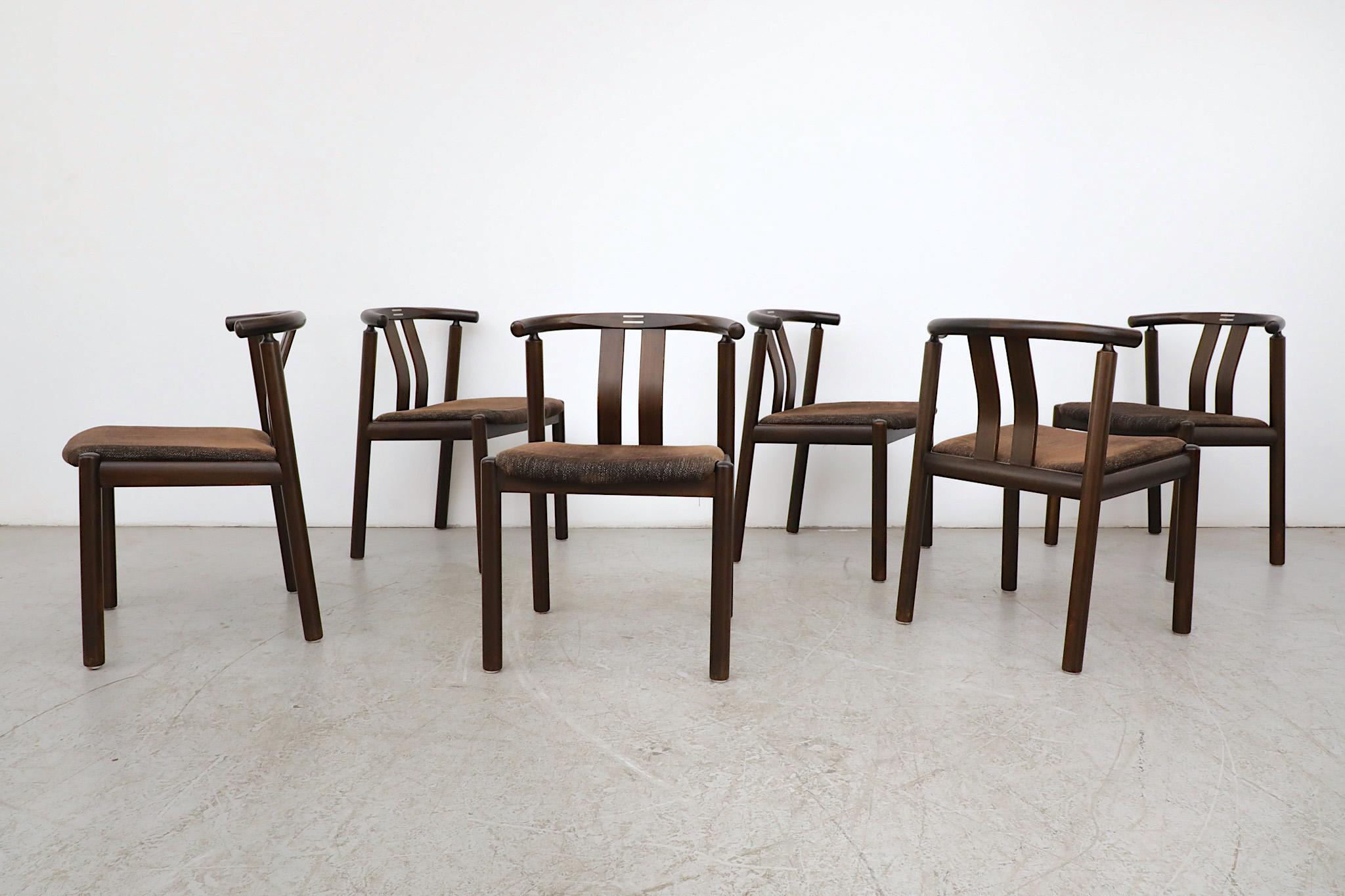 Set of 6 Mid-Century 'Cleopatra' Chair by Hans Frydendal for Boltinge For Sale 8
