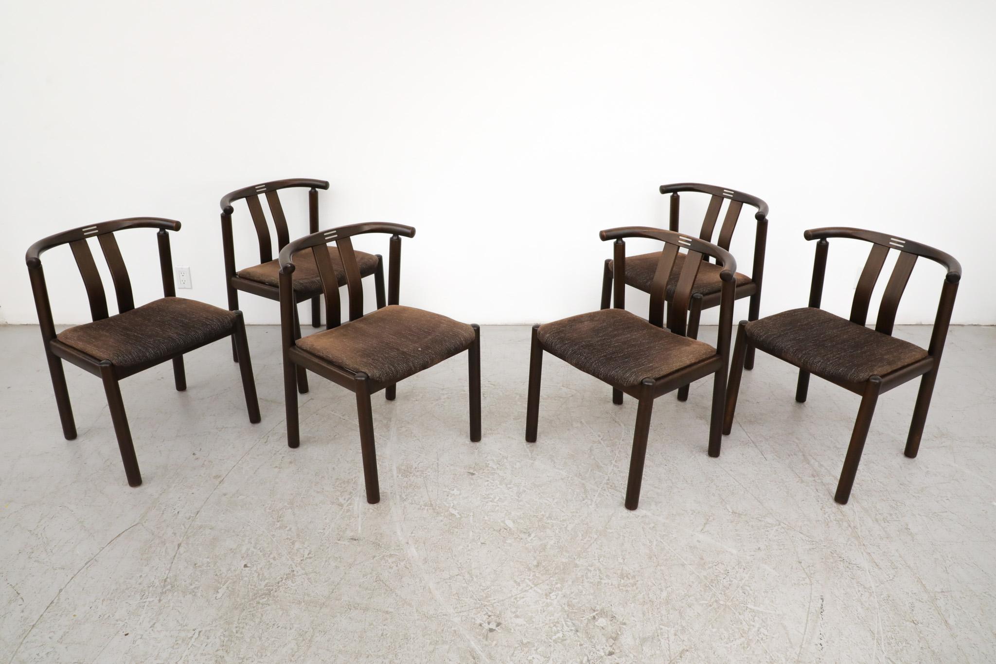 Mid-Century Modern Ensemble de 6 chaises « Cléopâtre » du milieu du siècle dernier par Hans Frydendal pour Boltinge en vente