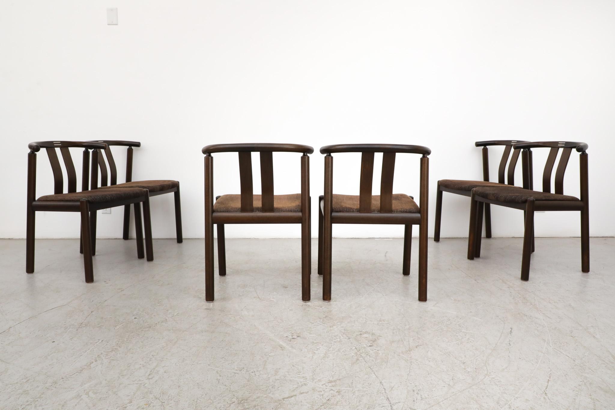 Set of 6 Mid-Century 'Cleopatra' Chair by Hans Frydendal for Boltinge In Good Condition For Sale In Los Angeles, CA