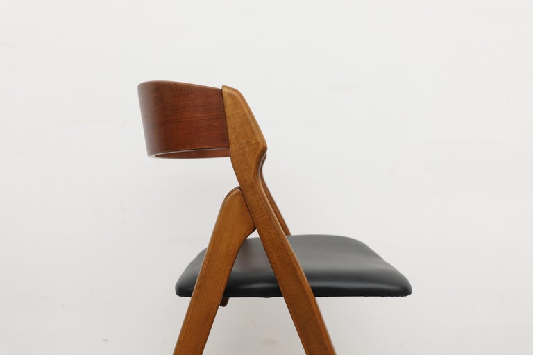 Set of 6 Mid-Century Danish Henning Kjærnulf Model 71 Dining Chairs For Sale 11
