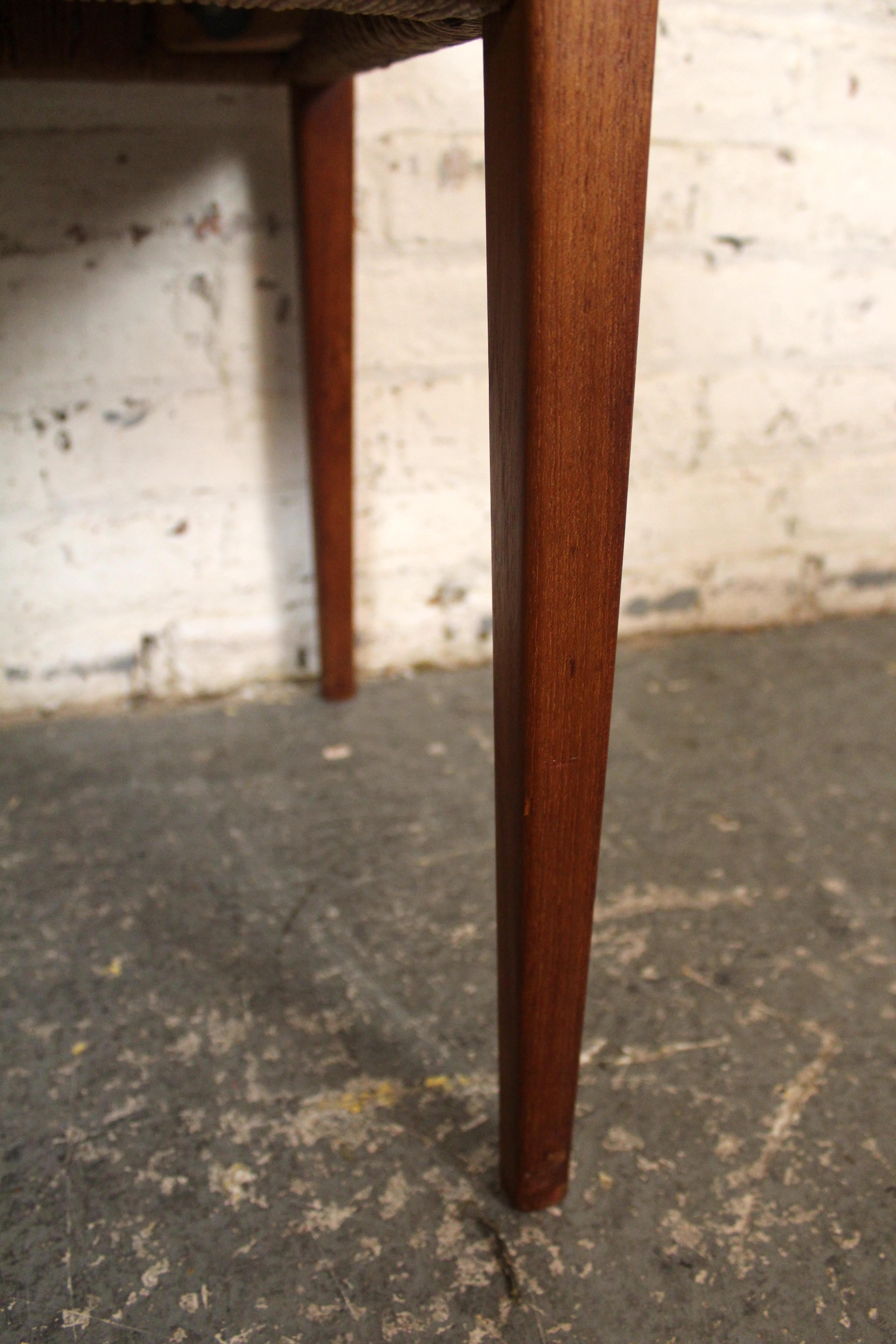 Set of 6 Mid-Century Danish Papercord 