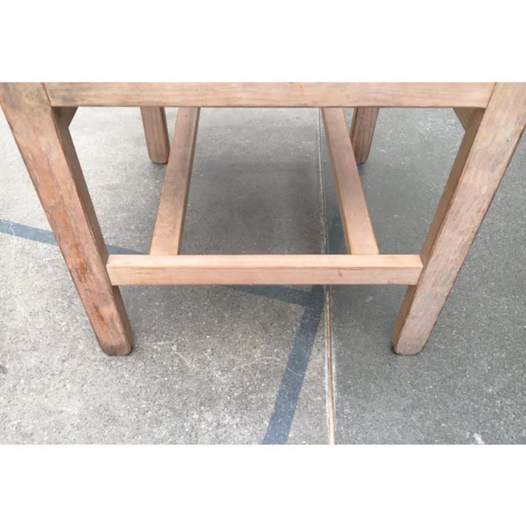 Mid-Century Modern Ensemble de 6 chaises de salle à manger Safari danoises du milieu du siècle par Peters Ole Schiønning en vente