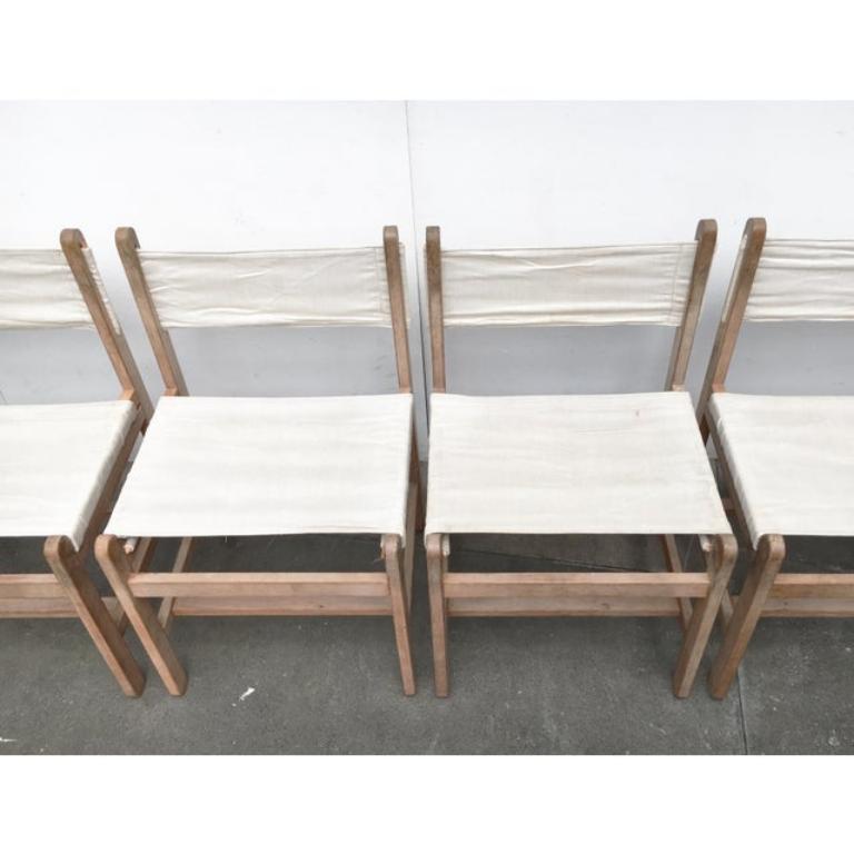 Ensemble de 6 chaises de salle à manger Safari danoises du milieu du siècle par Peters Ole Schiønning Excellent état - En vente à Hamburg, DE
