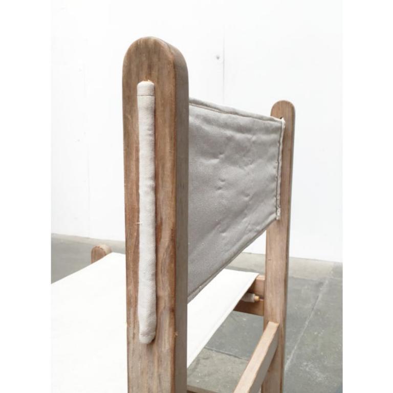 Ensemble de 6 chaises de salle à manger Safari danoises du milieu du siècle par Peters Ole Schiønning en vente 2