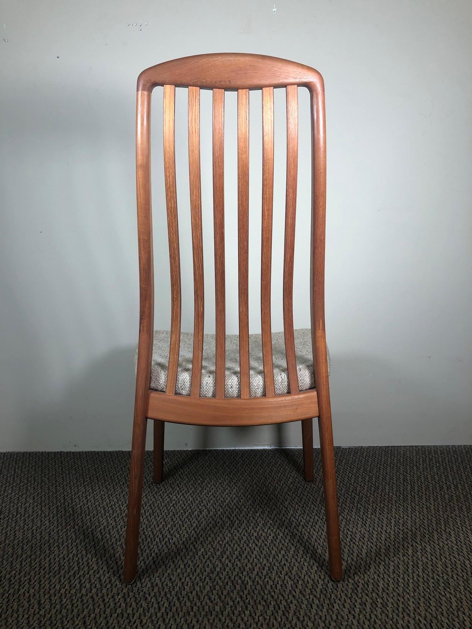 dyrlund teak dining chairs