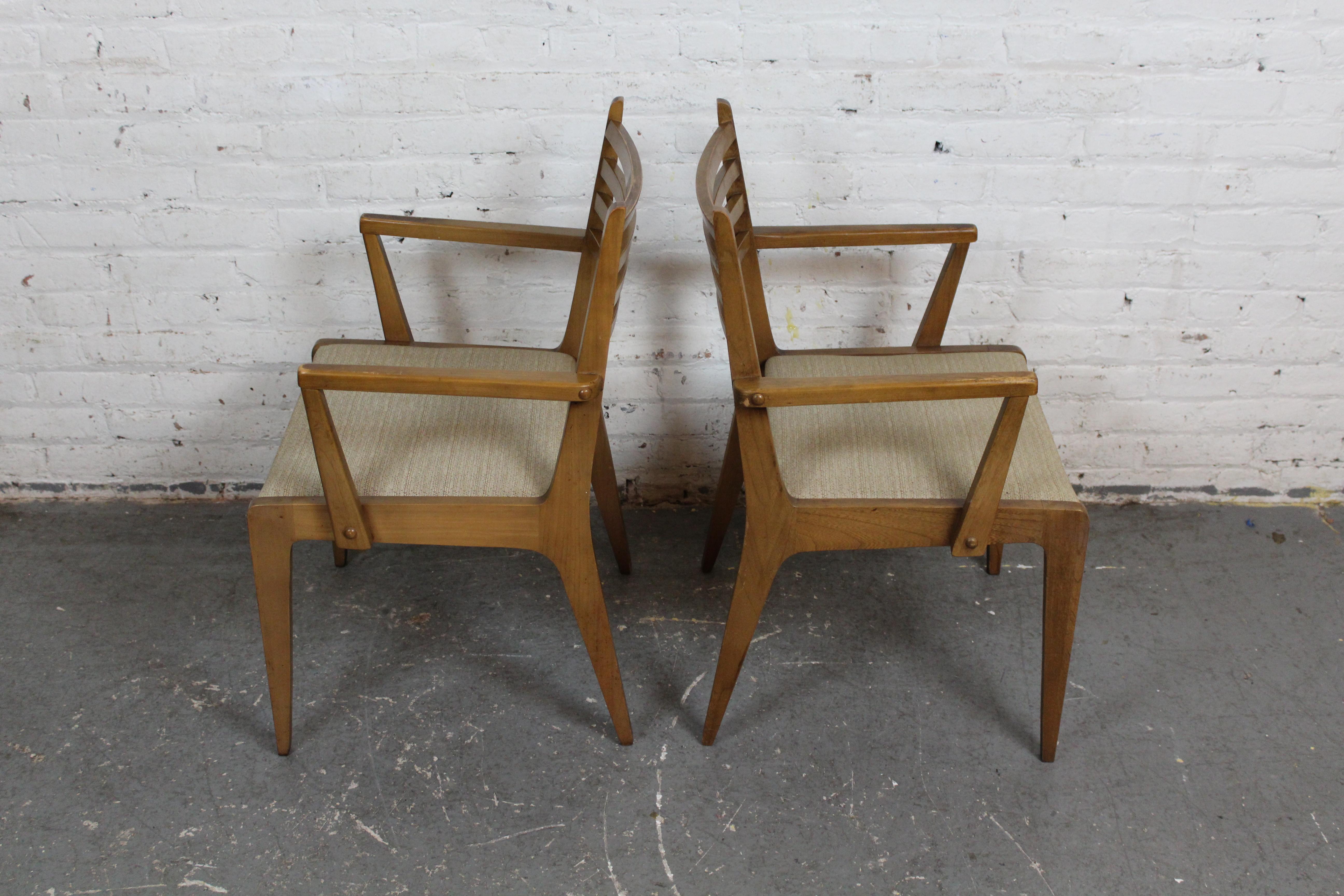 20th Century Set of 6 Mid-Century 