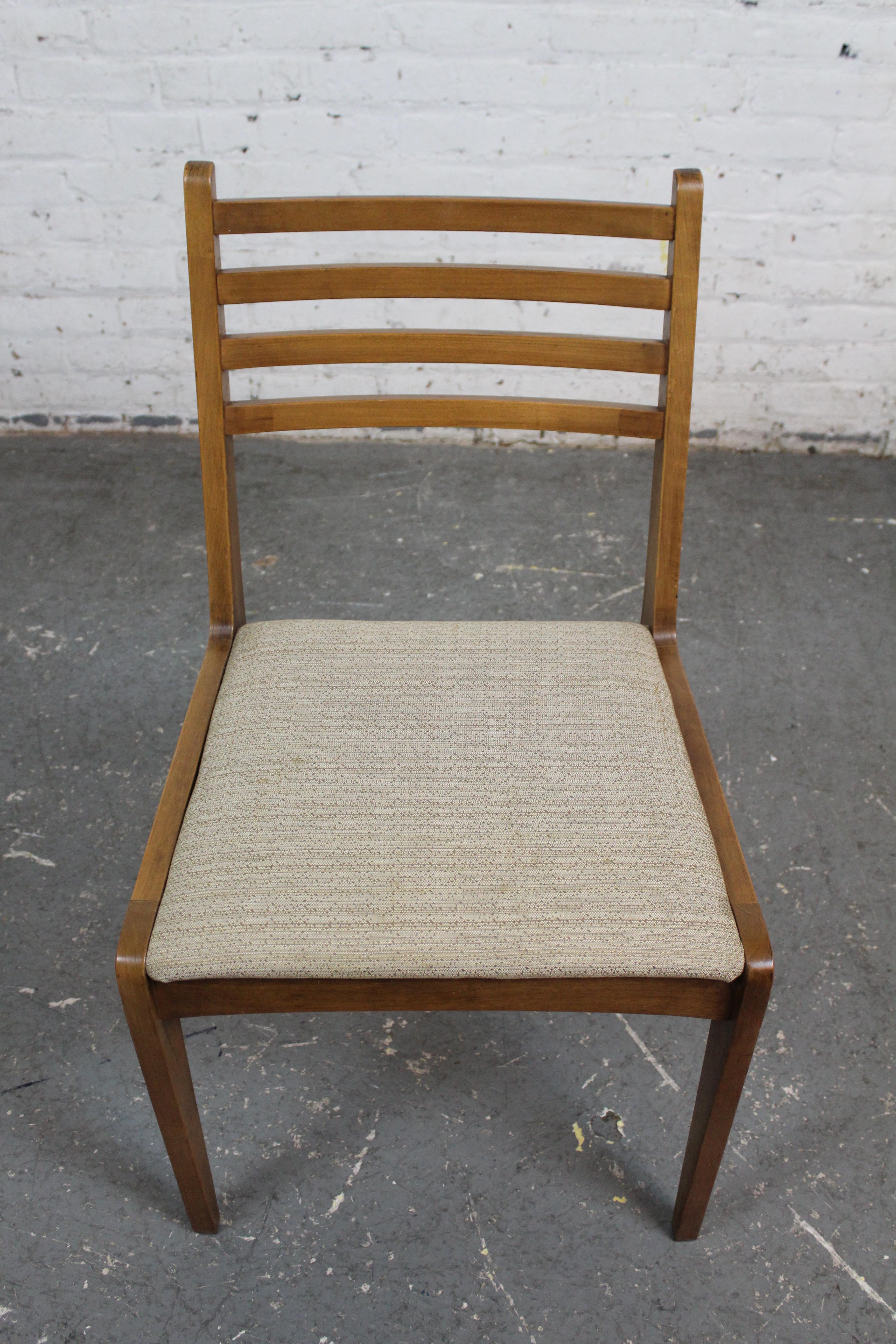 Fabric Set of 6 Mid-Century 