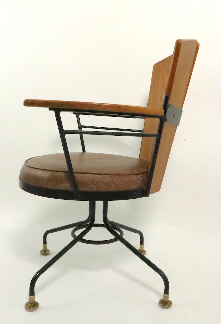 Américain Ensemble de 6 fauteuils de salle à manger du milieu du siècle dernier par Richard McCarthy en vente