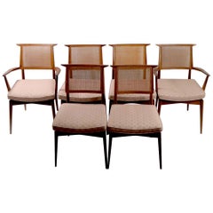 Set of 6 Mid Century Dining Chairs after McCobb