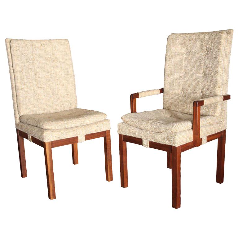 Set of 6 Mid Century Dining Room Chairs For Sale