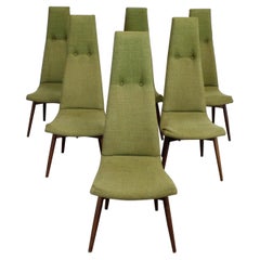 Set of 6 Mid-Century Modern Adrian Pearsall for Craft Associates Dining Chairs