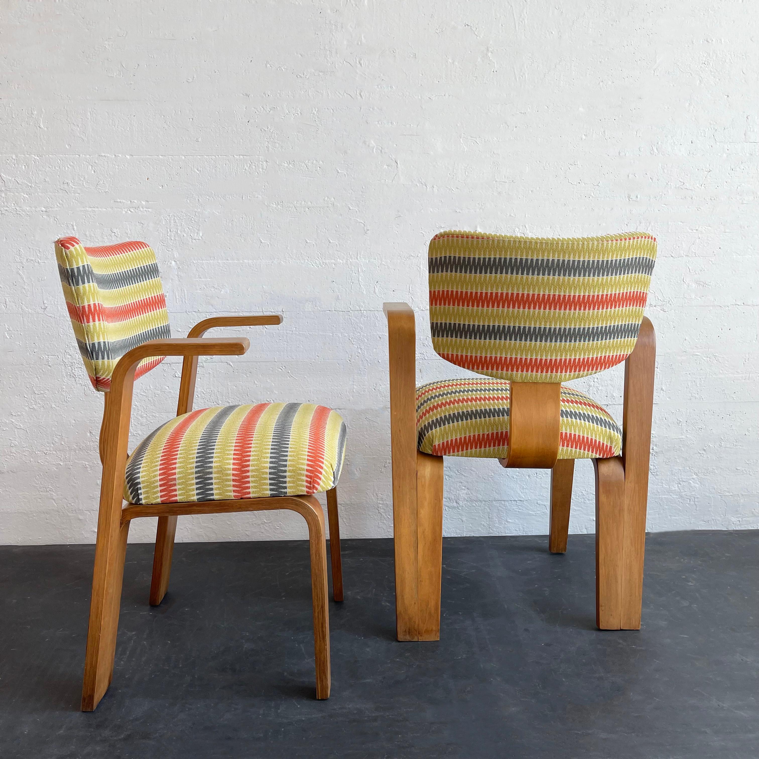 Set Of 6 Mid-Century Modern Bentwood Dining Chairs By Thonet 3