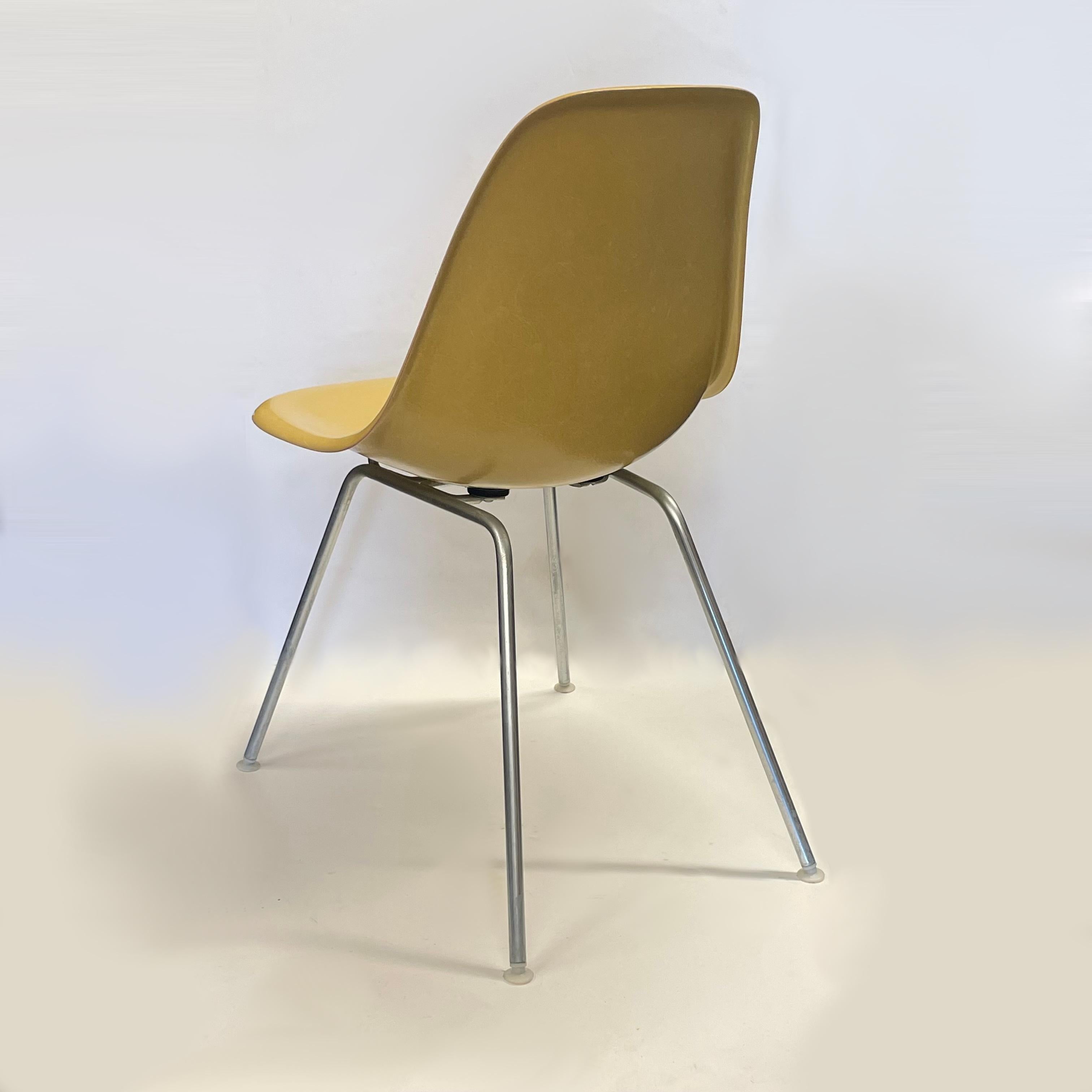 Set of 6 Mid Century Modern Butterscotch Yellow 