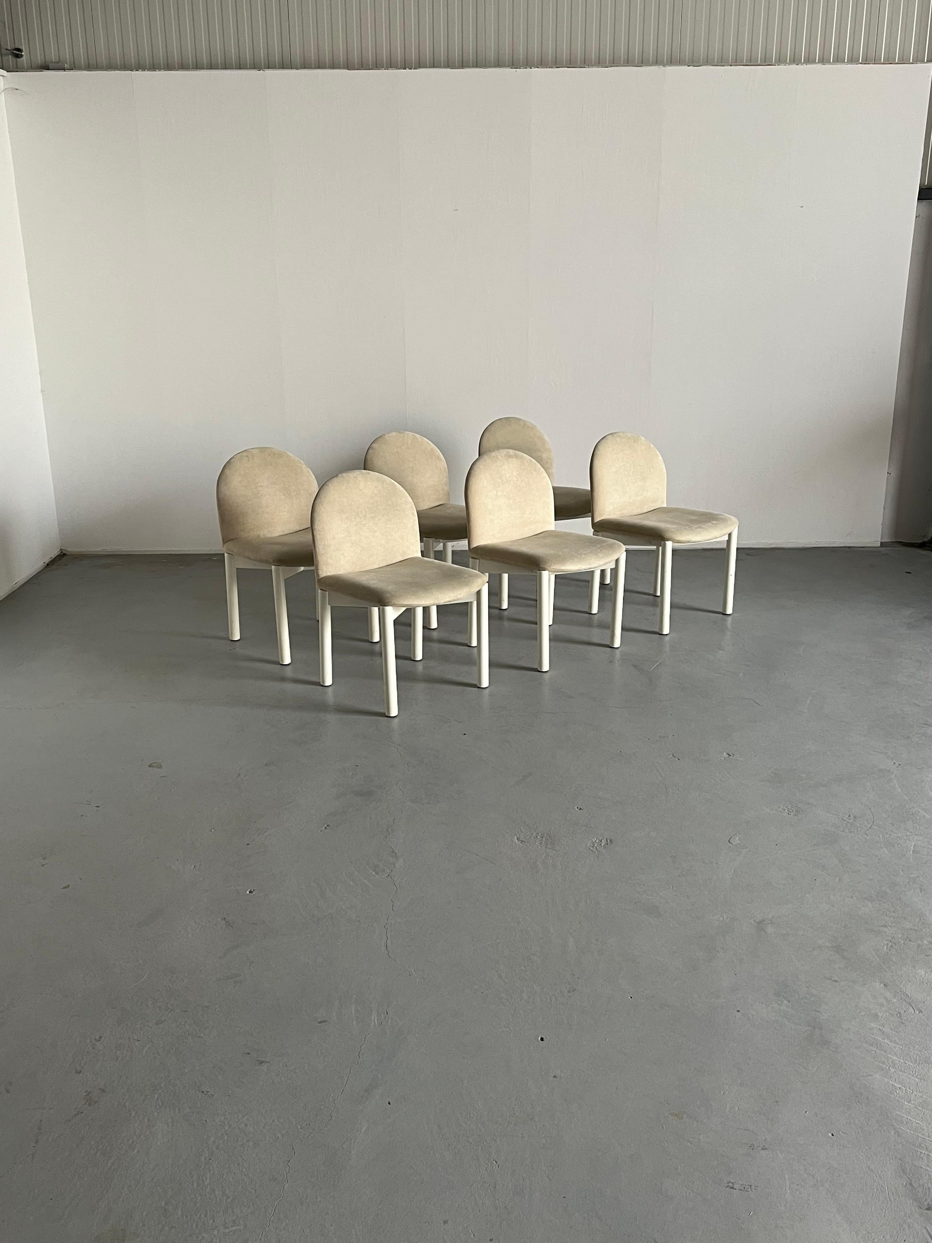 Late 20th Century Set of 6 Mid-Century Modern 'Combra' Dining Chairs by Cor, 1980s Germany
