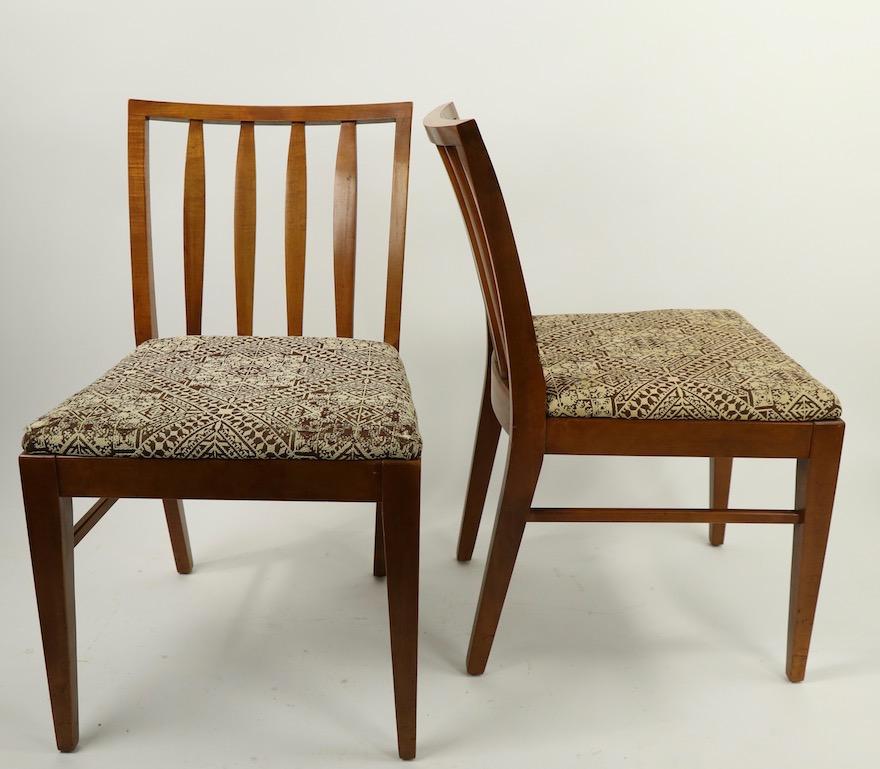 Set of 6 Mid-Century Modern Dining Chairs attributed to RWAY 4