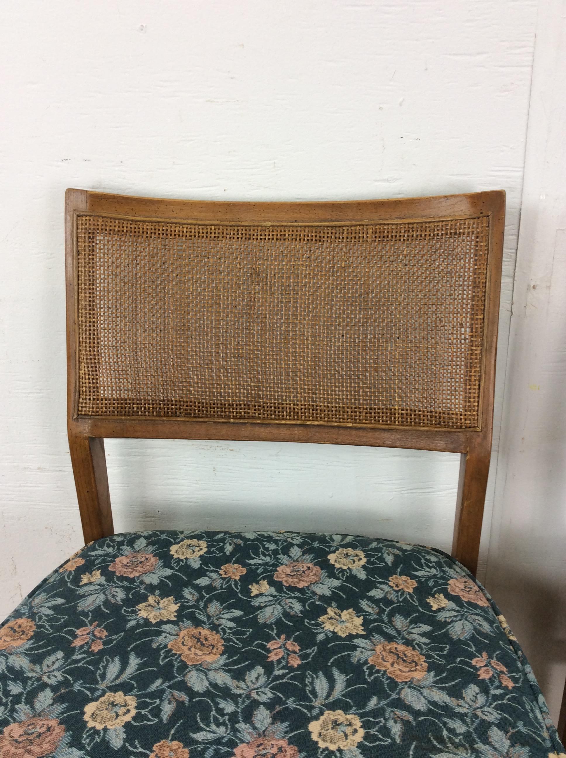 Ensemble de 6 chaises de salle à manger Modernity à dossier canné en vente 7