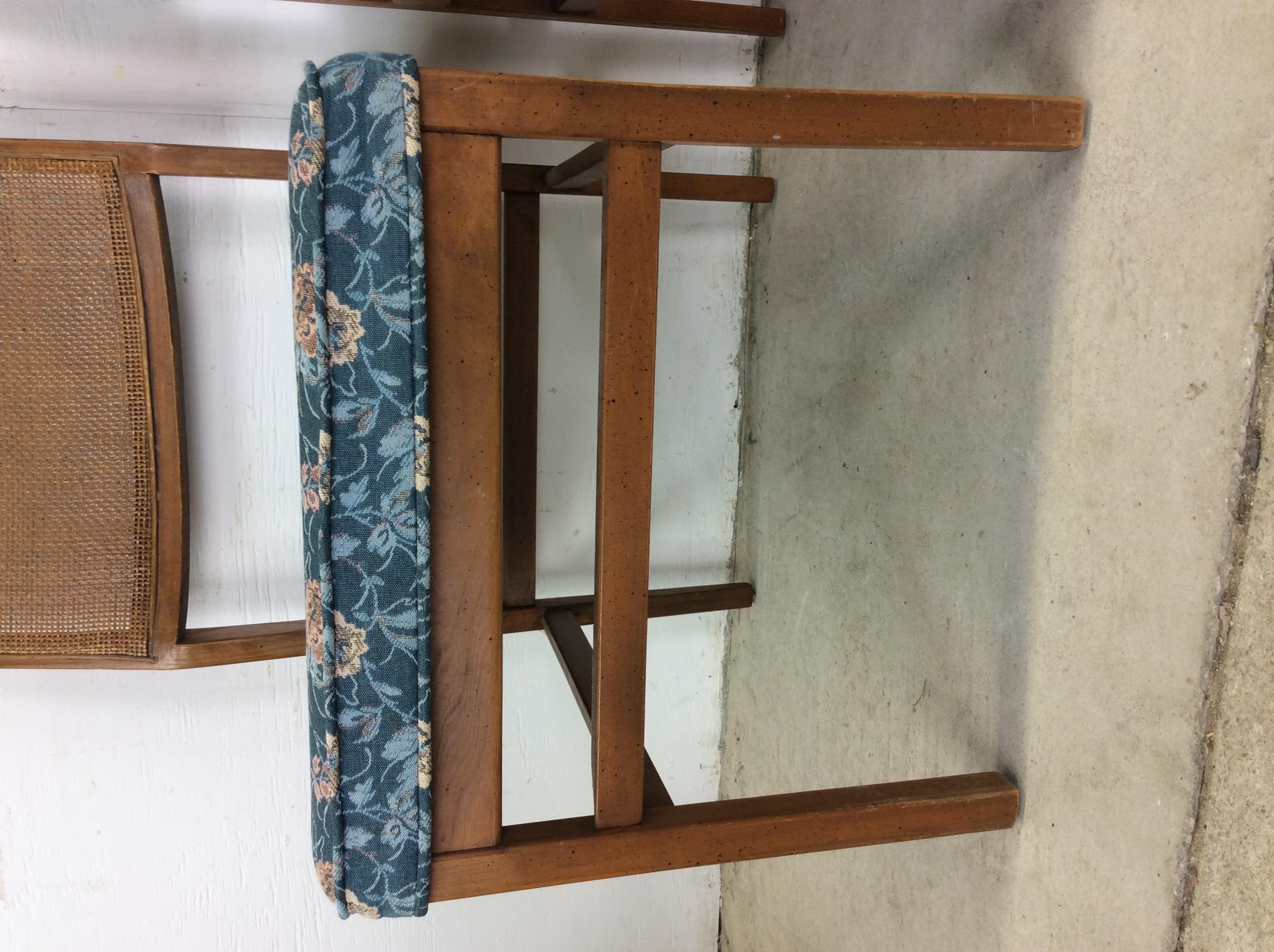 Ensemble de 6 chaises de salle à manger Modernity à dossier canné en vente 9
