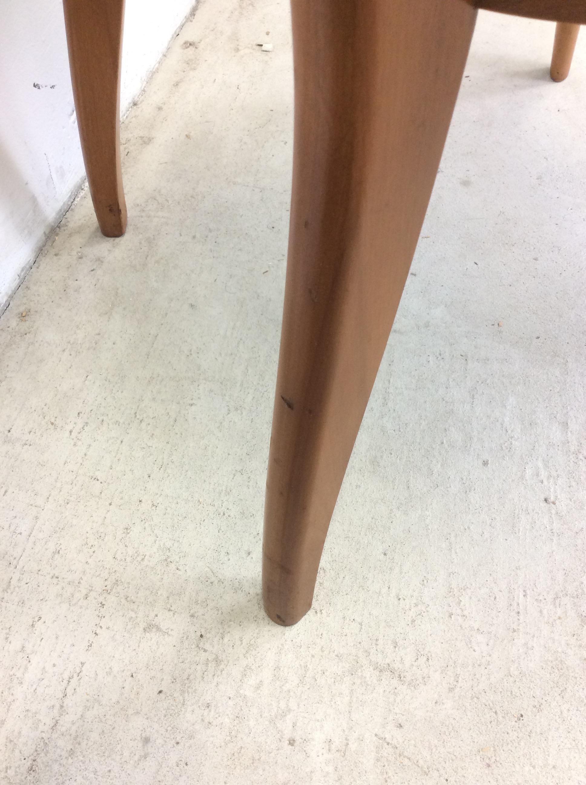 Ensemble de 6 chaises de salle à manger de style moderne du milieu du siècle par Heywood Wakefield en vente 2