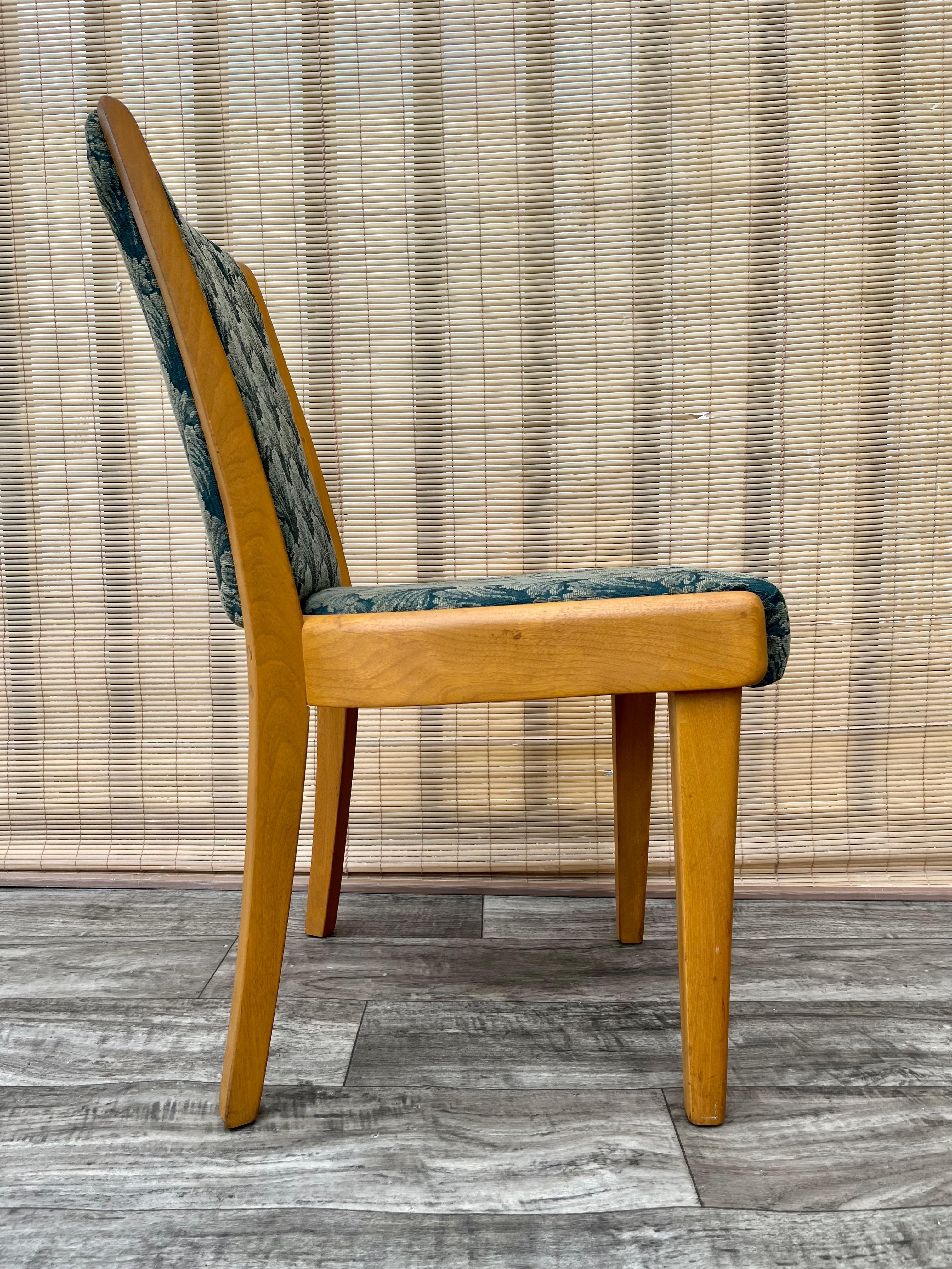 Set of 6 Mid Century Modern Heywood Wakefield Dining Room Chairs. Circa 1960s  For Sale 1