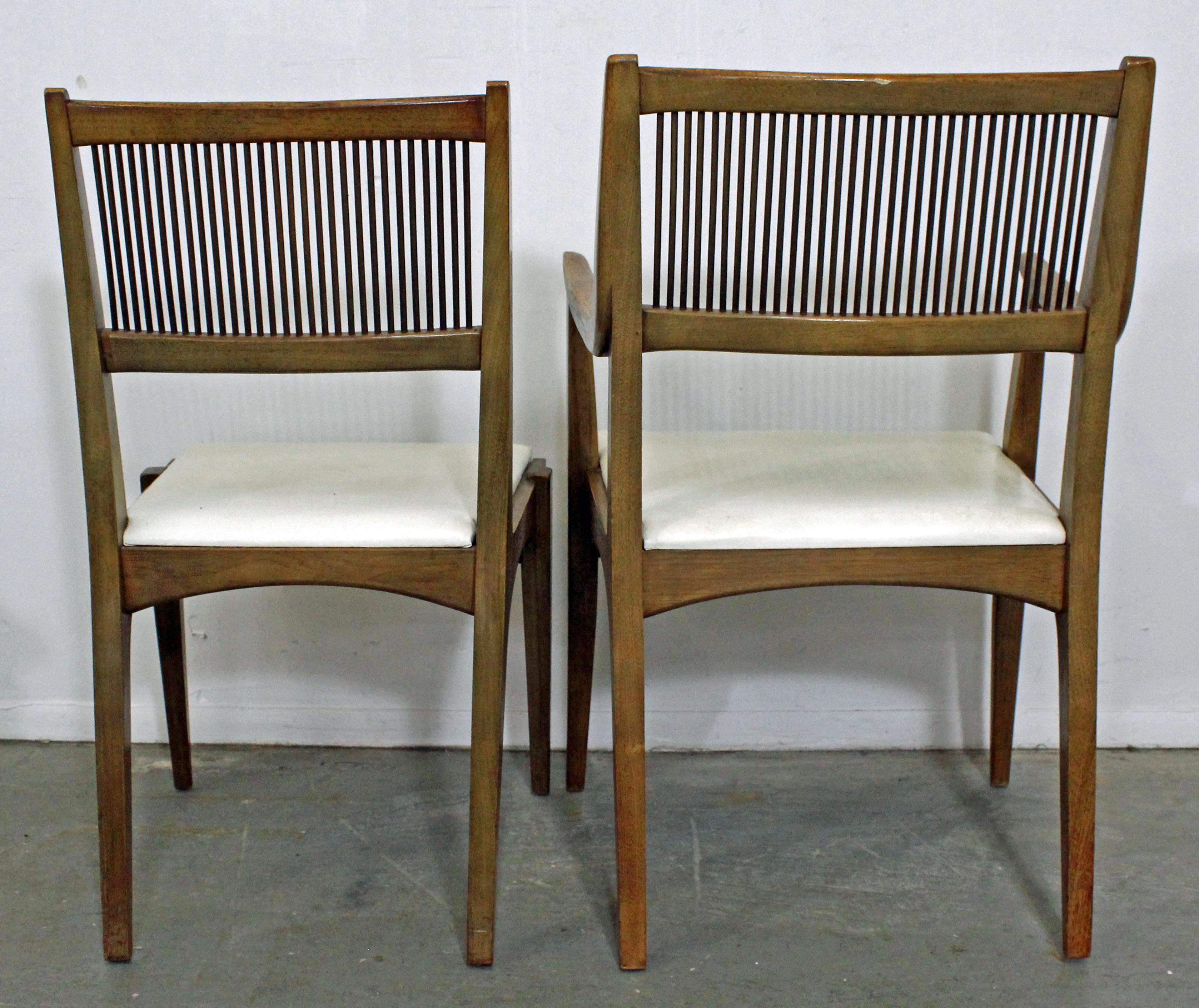 Set of 6 Mid-Century Modern John Van Koert Drexel Profile Dining Chairs 1