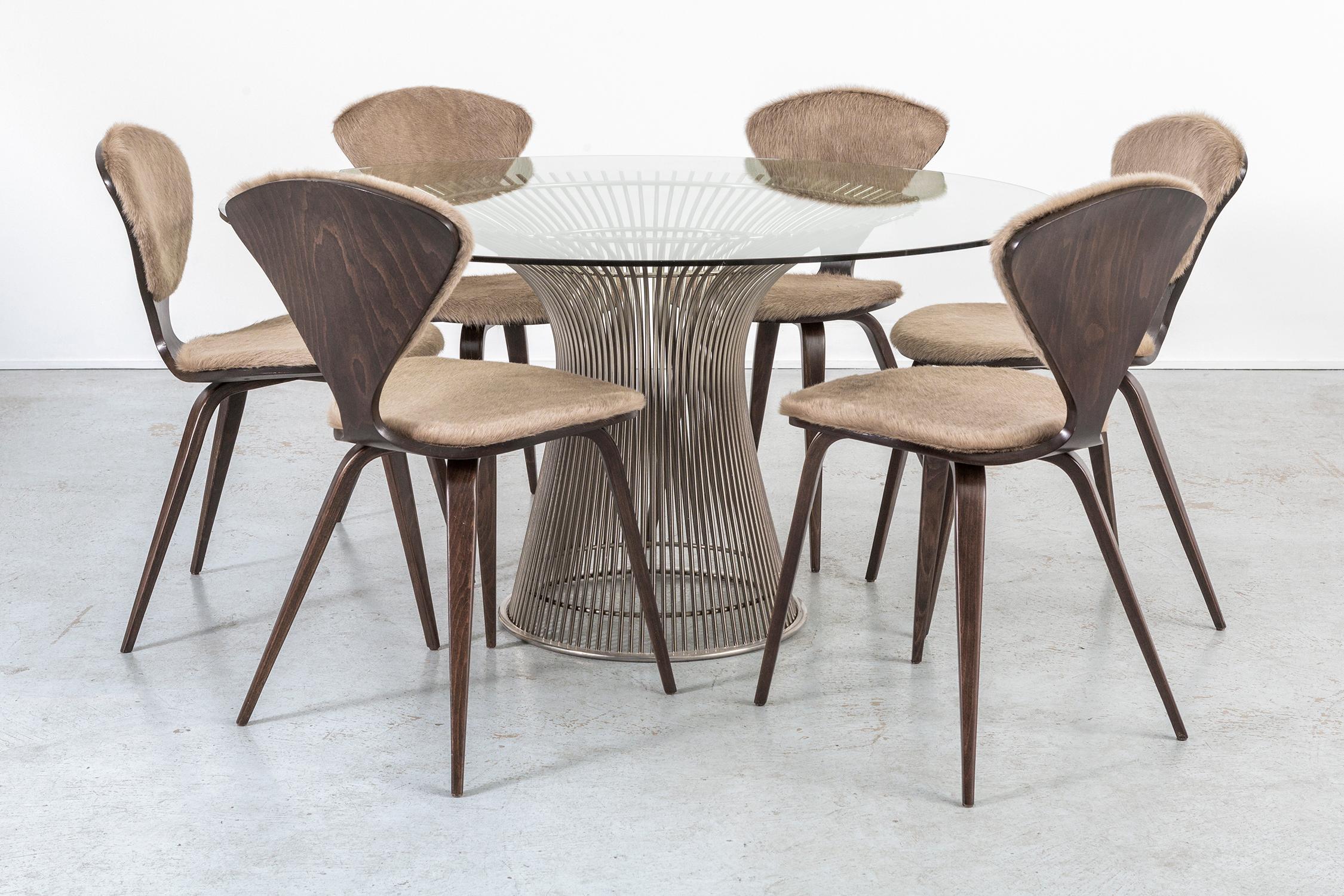Set of Mid-Century Modern Norman Cherner for Plycraft Dining Chairs 4