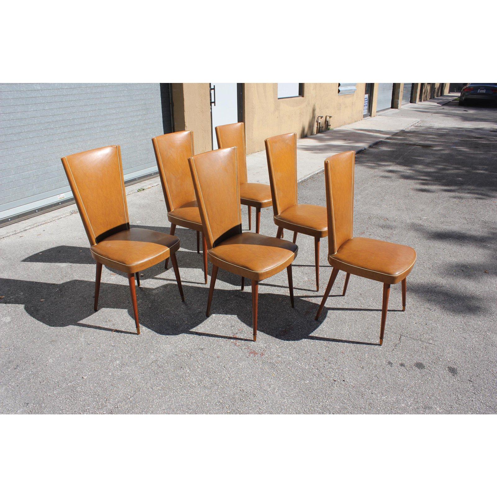 modern mahogany dining chairs