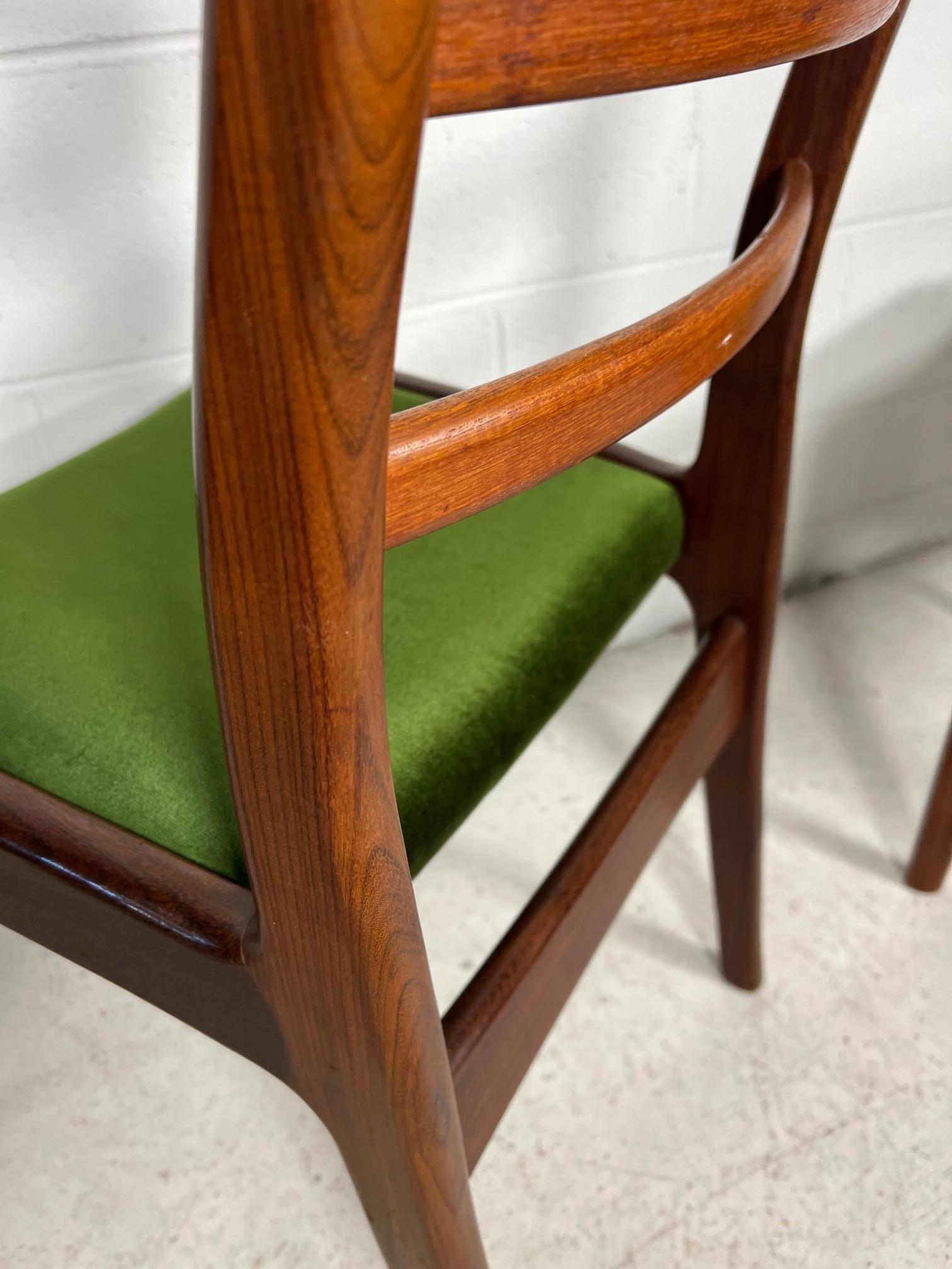 Set Of 6  Mid Century  Modern Teak Dining Chairs By G Plan Ladder Back 3