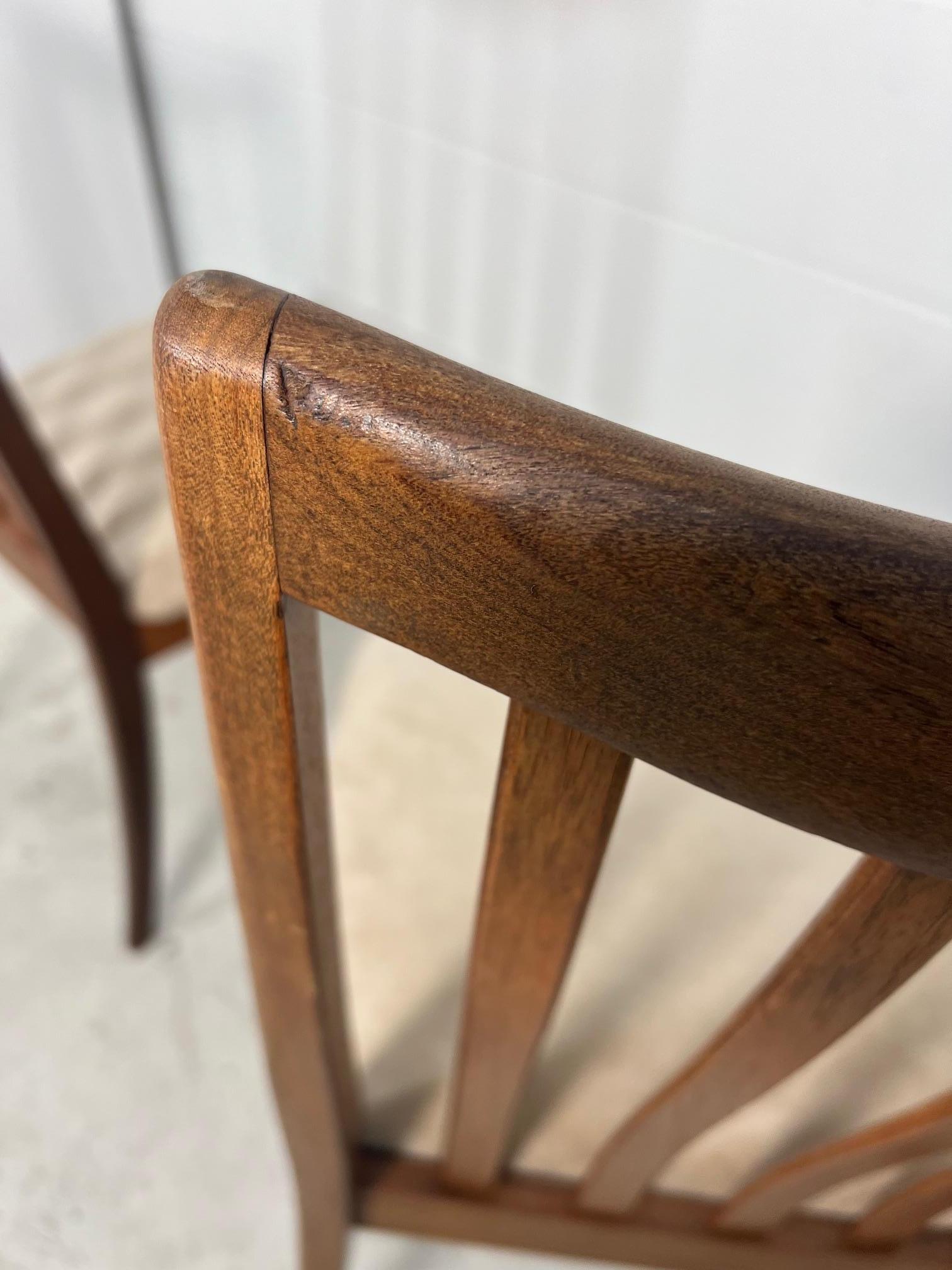 Set Of 6 Mid Century Modern Teak Dining Chairs By G Plan Slat Back 5