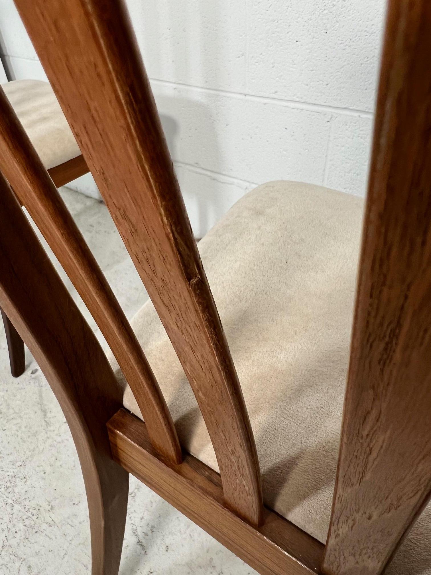 Set Of 6 Mid Century Modern Teak Dining Chairs By G Plan Slat Back 6