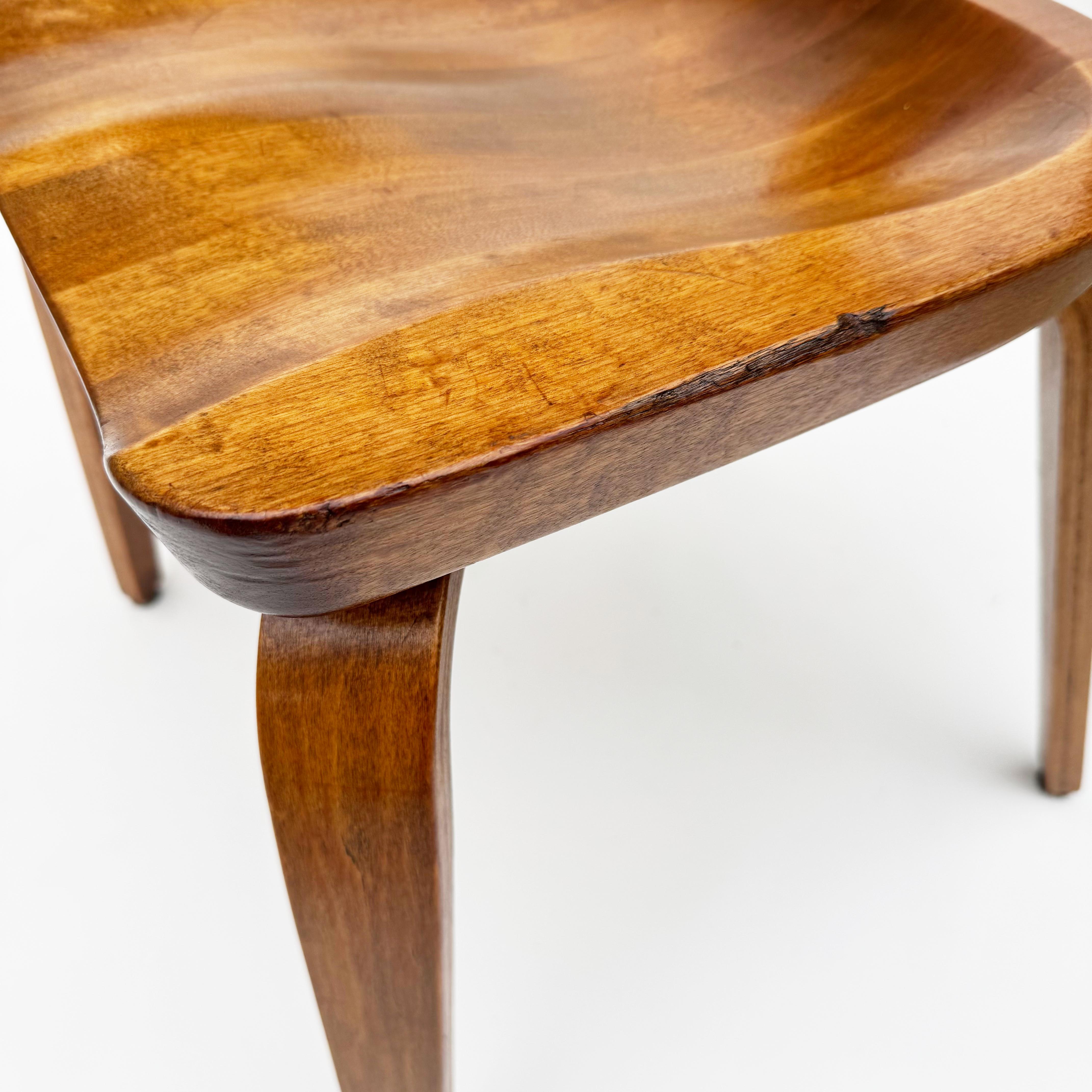Set of 6 Mid-Century Modern W199 Bent-Wood Chairs by Walter Gropius for Thonet For Sale 12