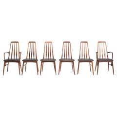 Set of 6 Mid-century Rosewood Dining Chairs by Niels Koefoed