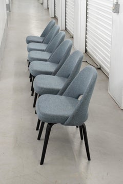 Set di 6 sedie laterali Saarinen del Mid Century di Knoll