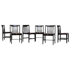 Set of 6 Mid-Century Swedish Dining Chairs