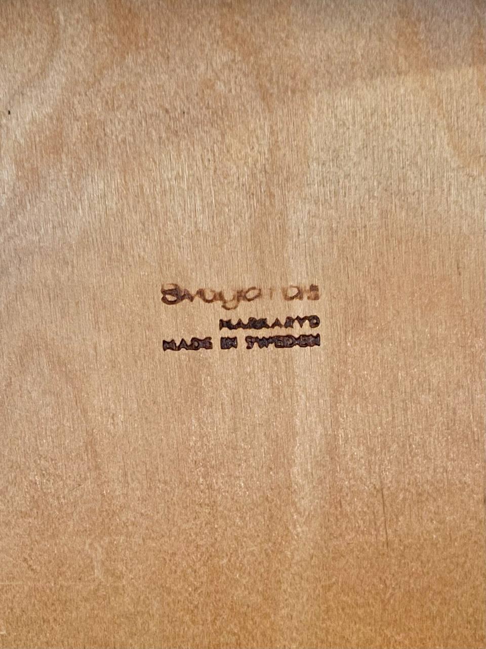 Appena rifinito - Set di 6 sedie da pranzo in teak moderne svedesi del metà secolo in vendita 3