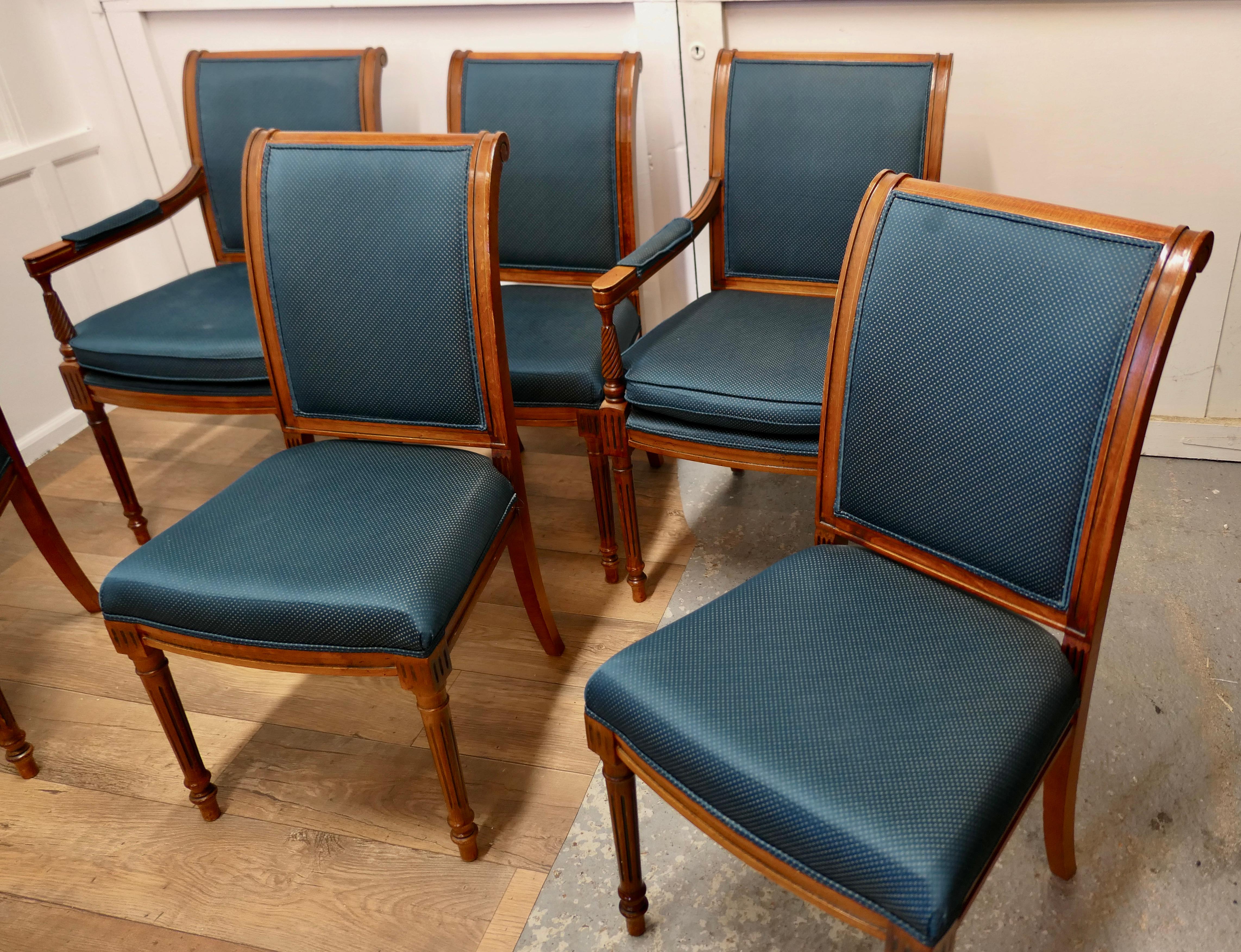 regency style chairs