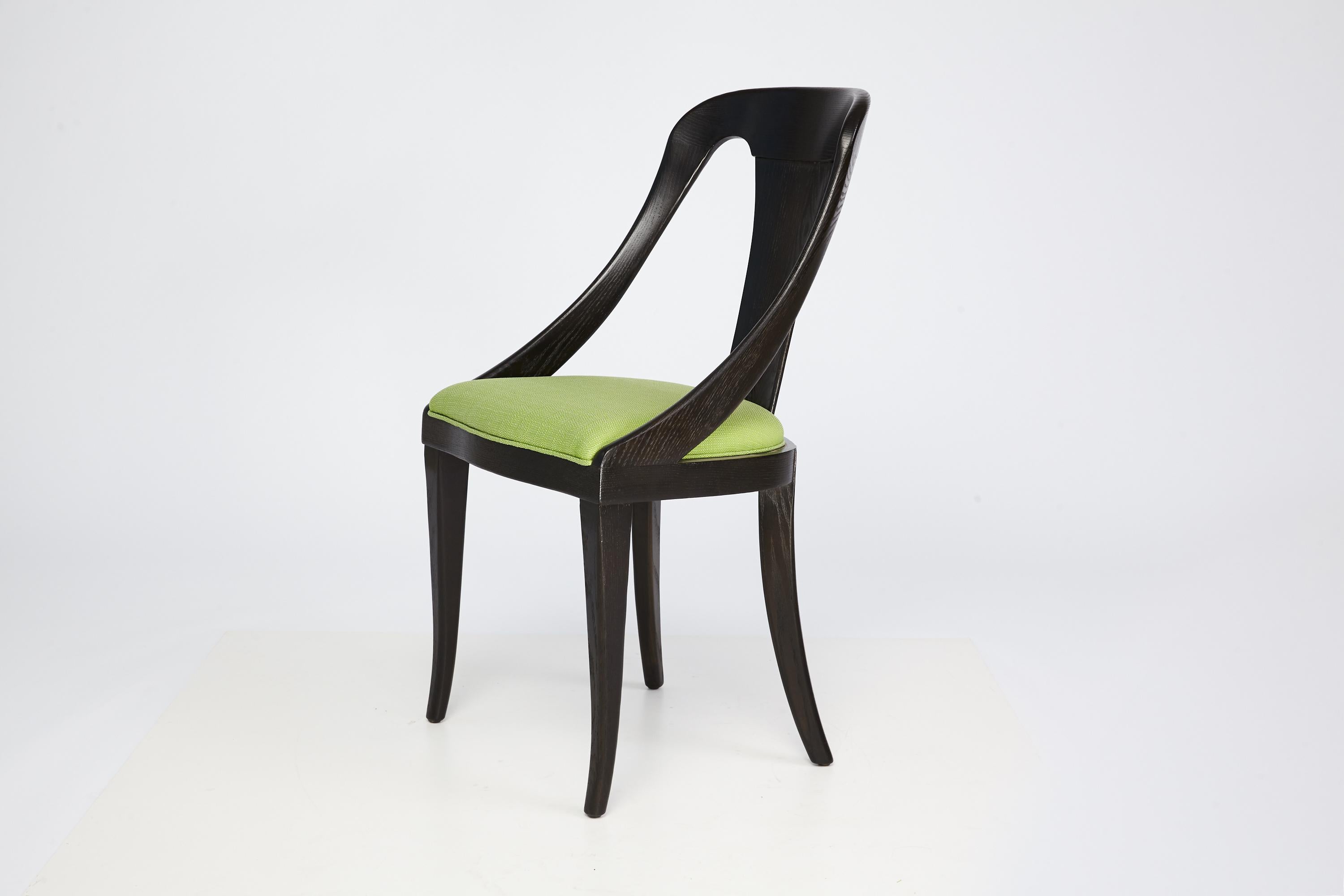 20th Century Set of 6 Midcentury Dining Chairs designed by Jack Van der Molen