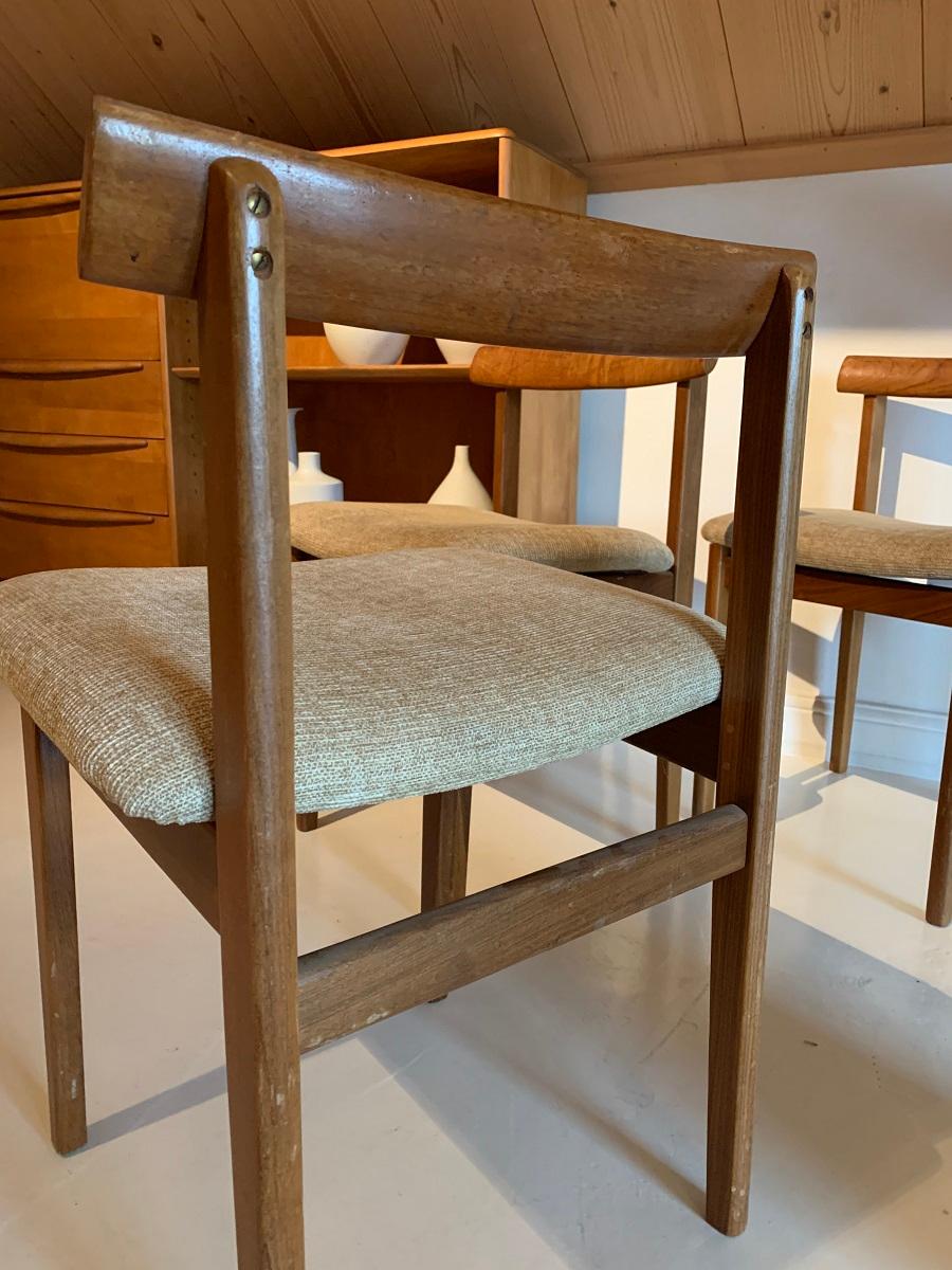 Set of 6 Midcentury English Chairs 2