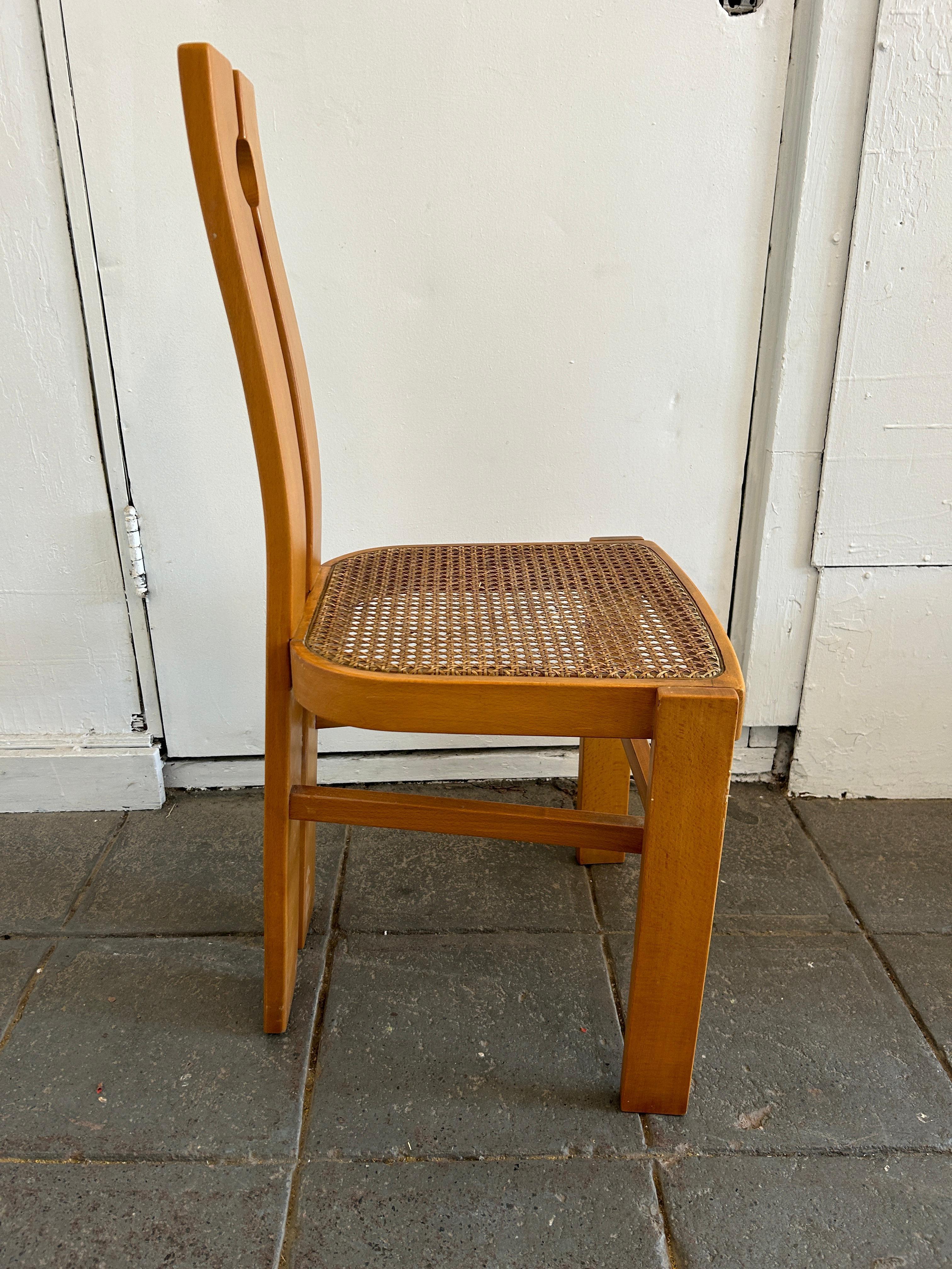 Ensemble de 6 chaises de salle à manger post-moderne du milieu du siècle par Pietro Costantini Italie Bon état - En vente à Brooklyn, NY