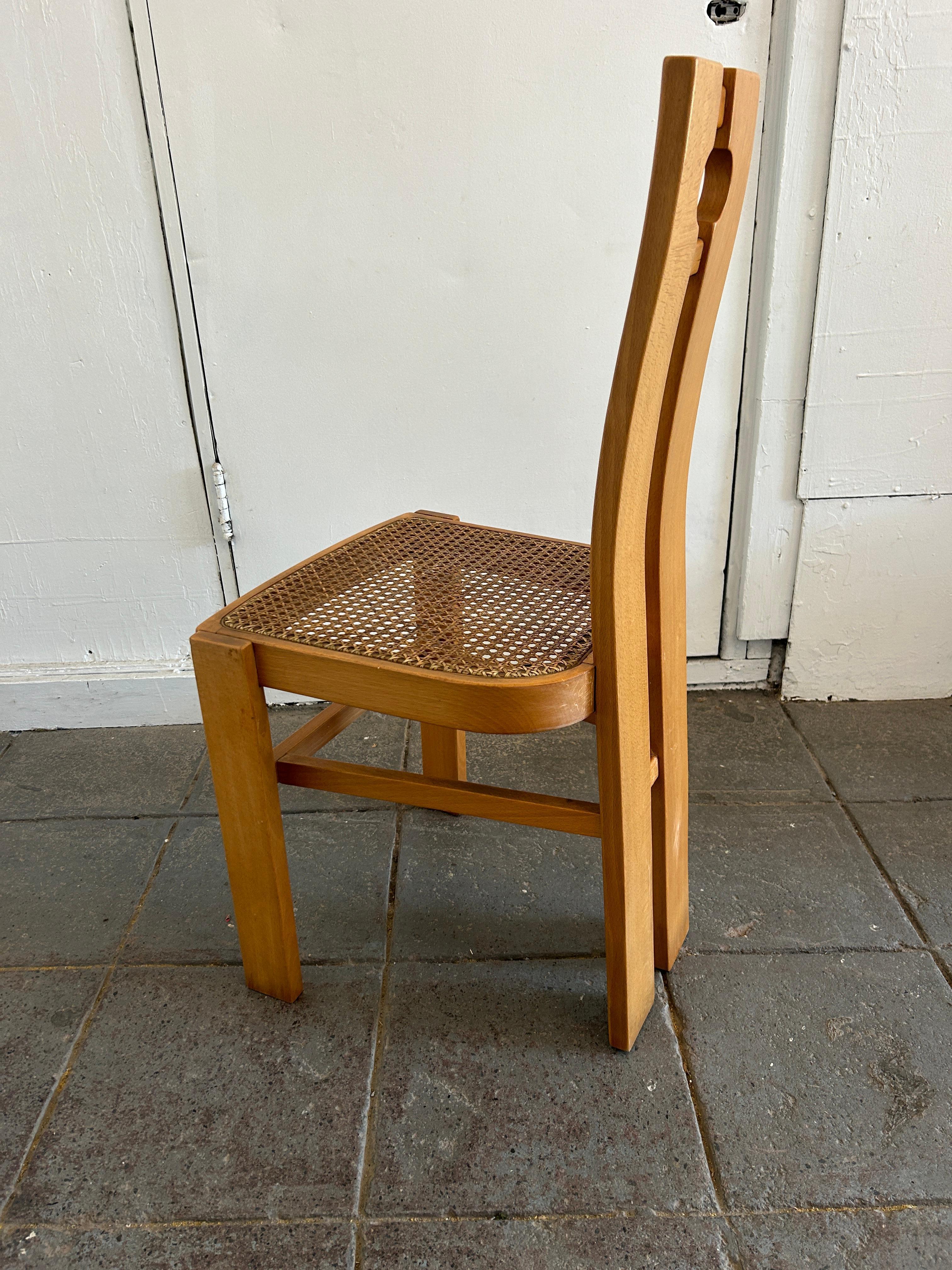 Ensemble de 6 chaises de salle à manger post-moderne du milieu du siècle par Pietro Costantini Italie en vente 1