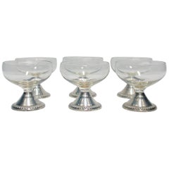 Sterling Silver Champagne Glasses